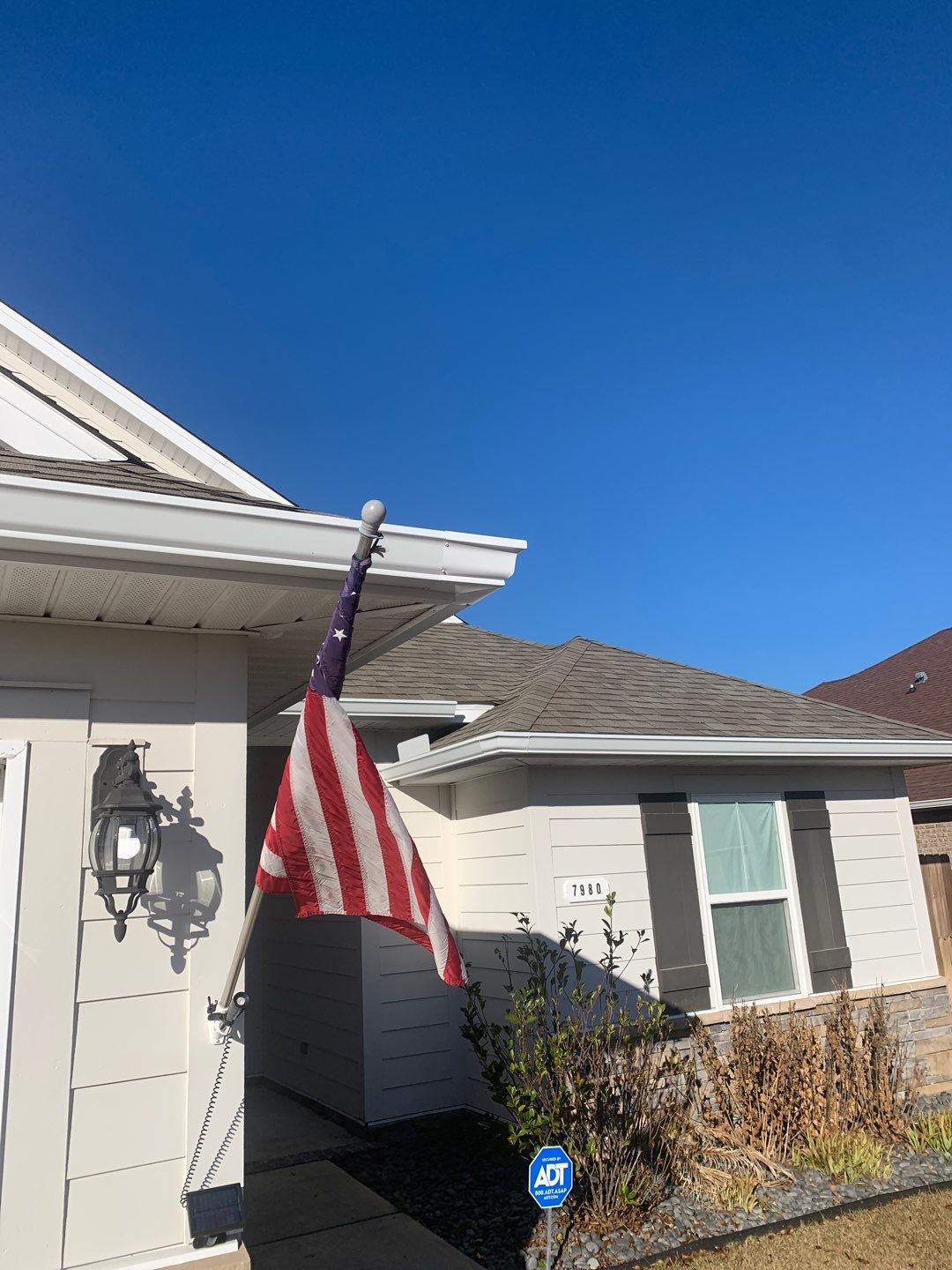 Seamless Gutter Project in Milton FL by Gutter Professors