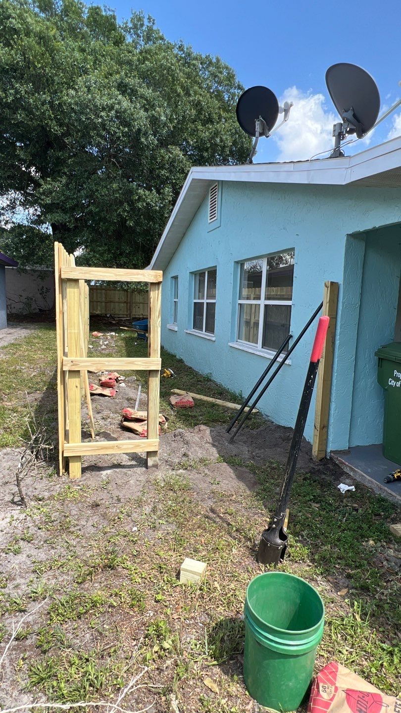 Sarasota, FL 6ft. Tall Treated Board on Board Privacy Fence  by Asap fence and gates, LLC