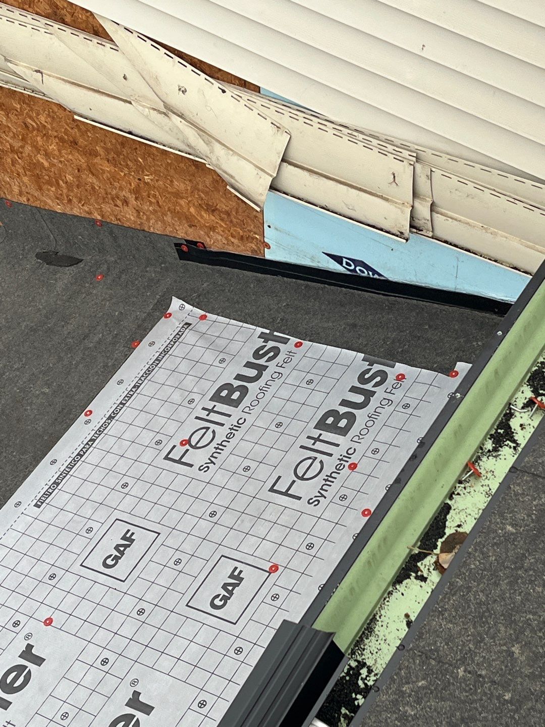 Residential Roofing Installation using GAF Timberline HDZ Charcoal by Nitro Roofing and Construction