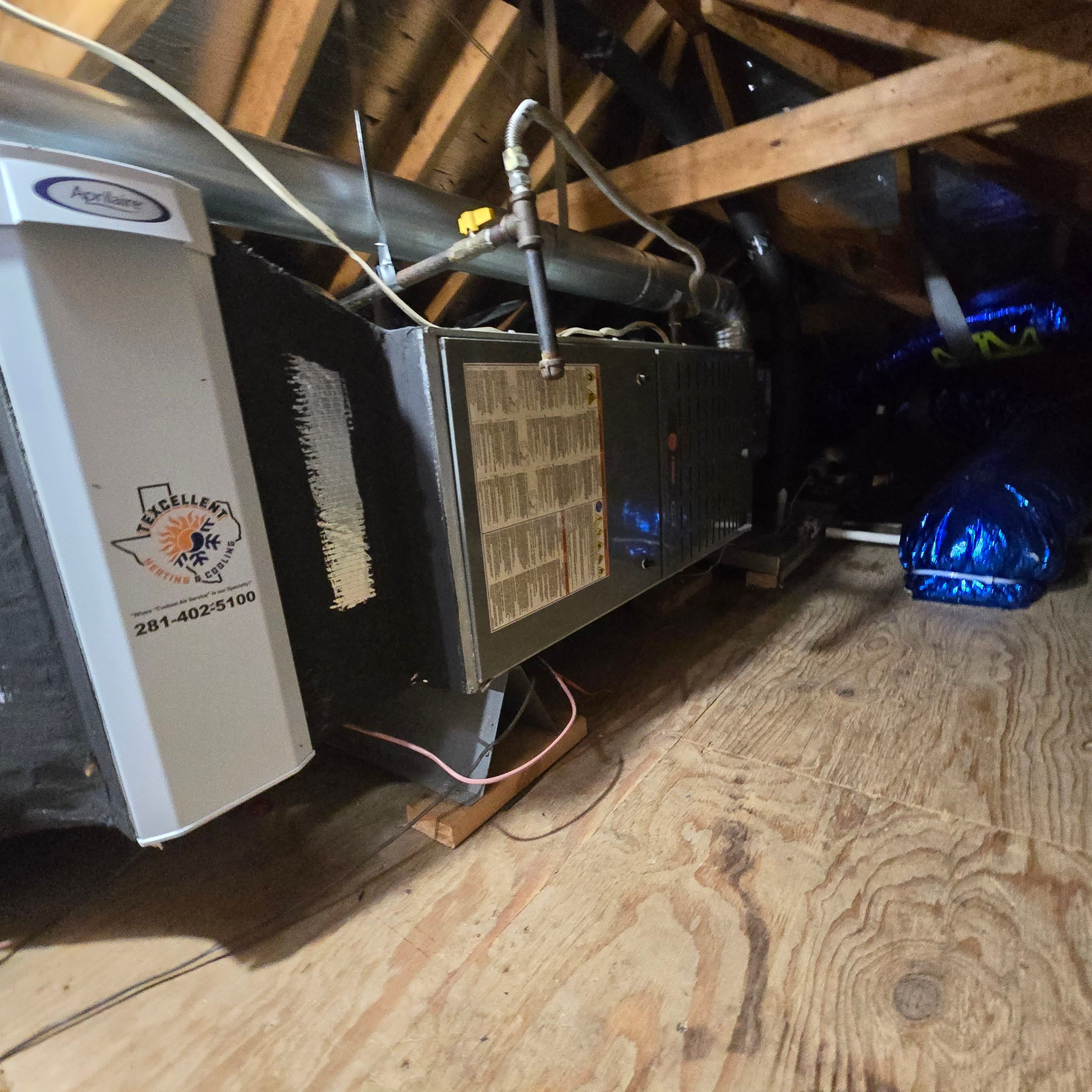Project in Houston, TX by Texcellent A/C Service
