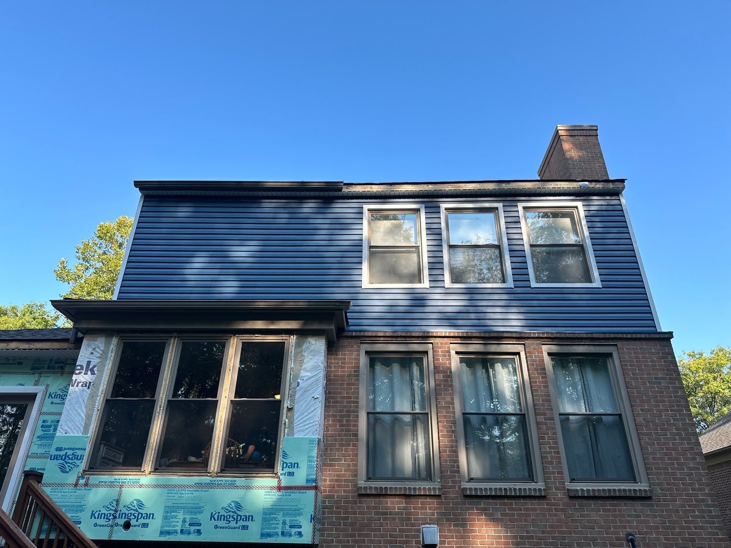 Siding Replacement using Alside Charter Oak D4.5" by 180 Contractors