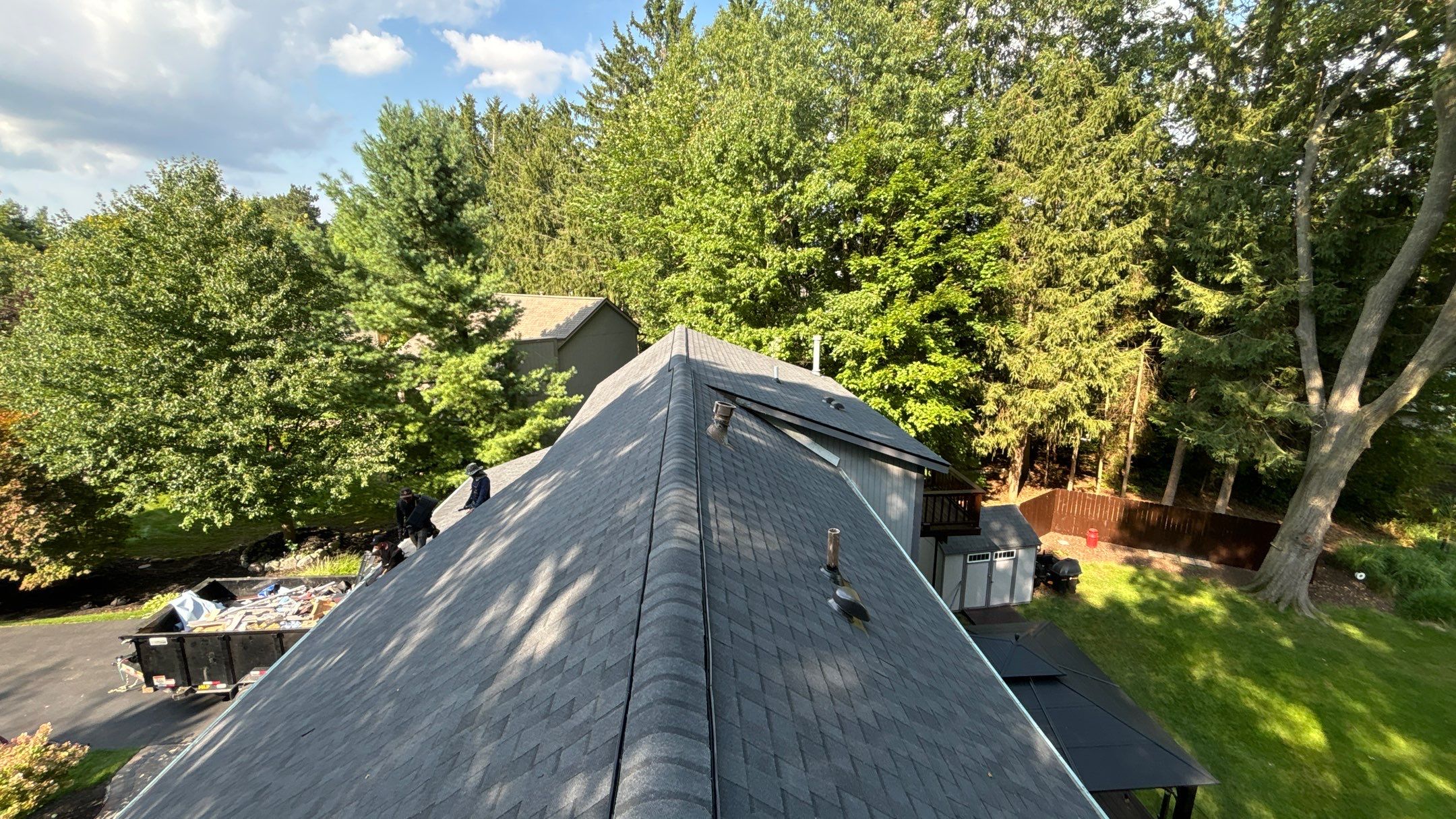 Roof Replacement using CertainTeed Landmark by 180 Contractors