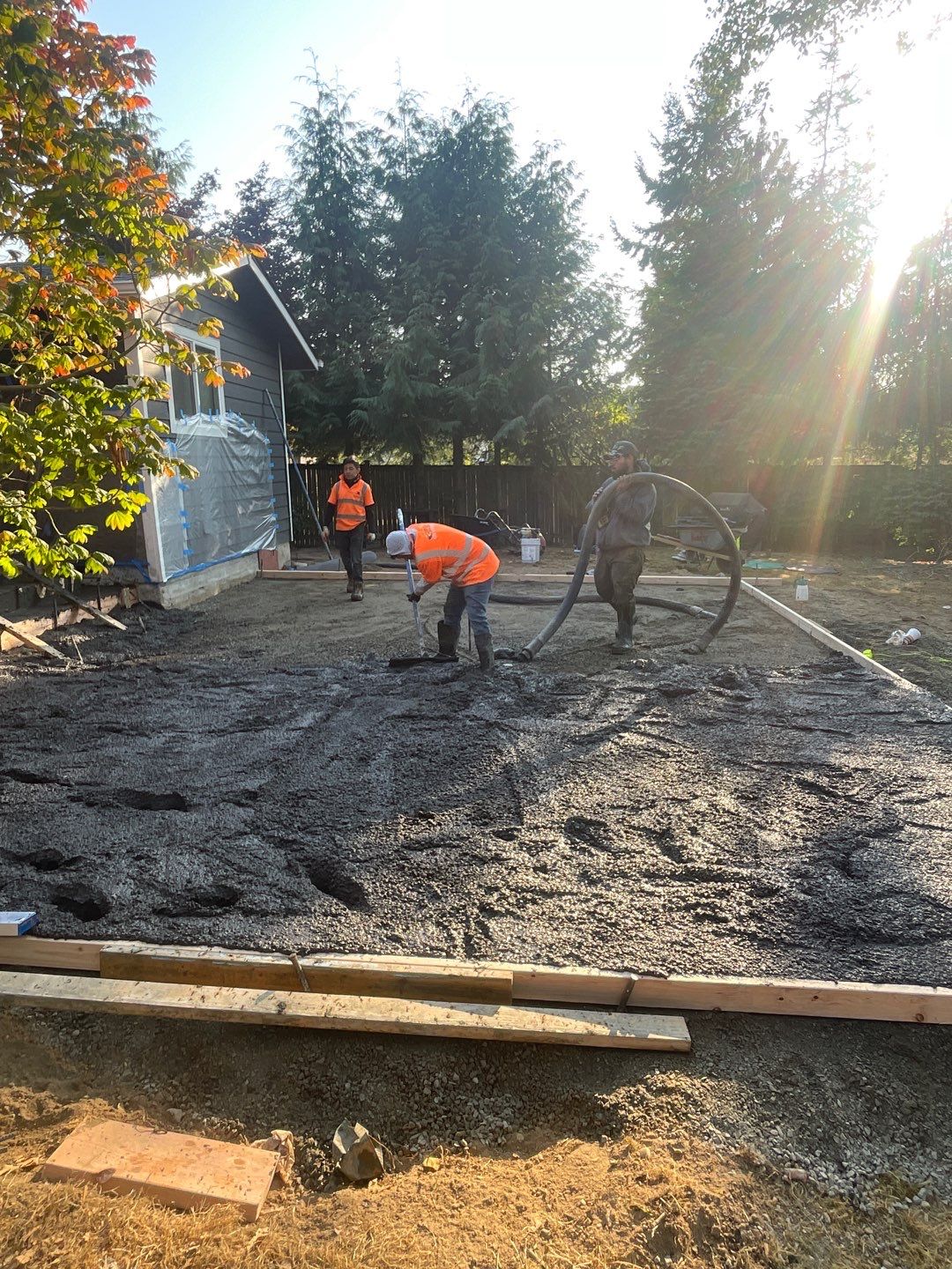 Mike | Patio Rennovation, Concrete Project by Jireh Asphalt & Concrete Inc 