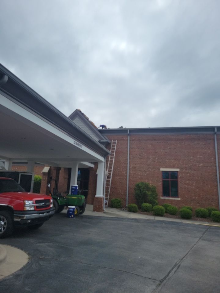 Commercial Roofing Installation using High Grade Asphalt Shingles by Carolina Trophy Roofs
