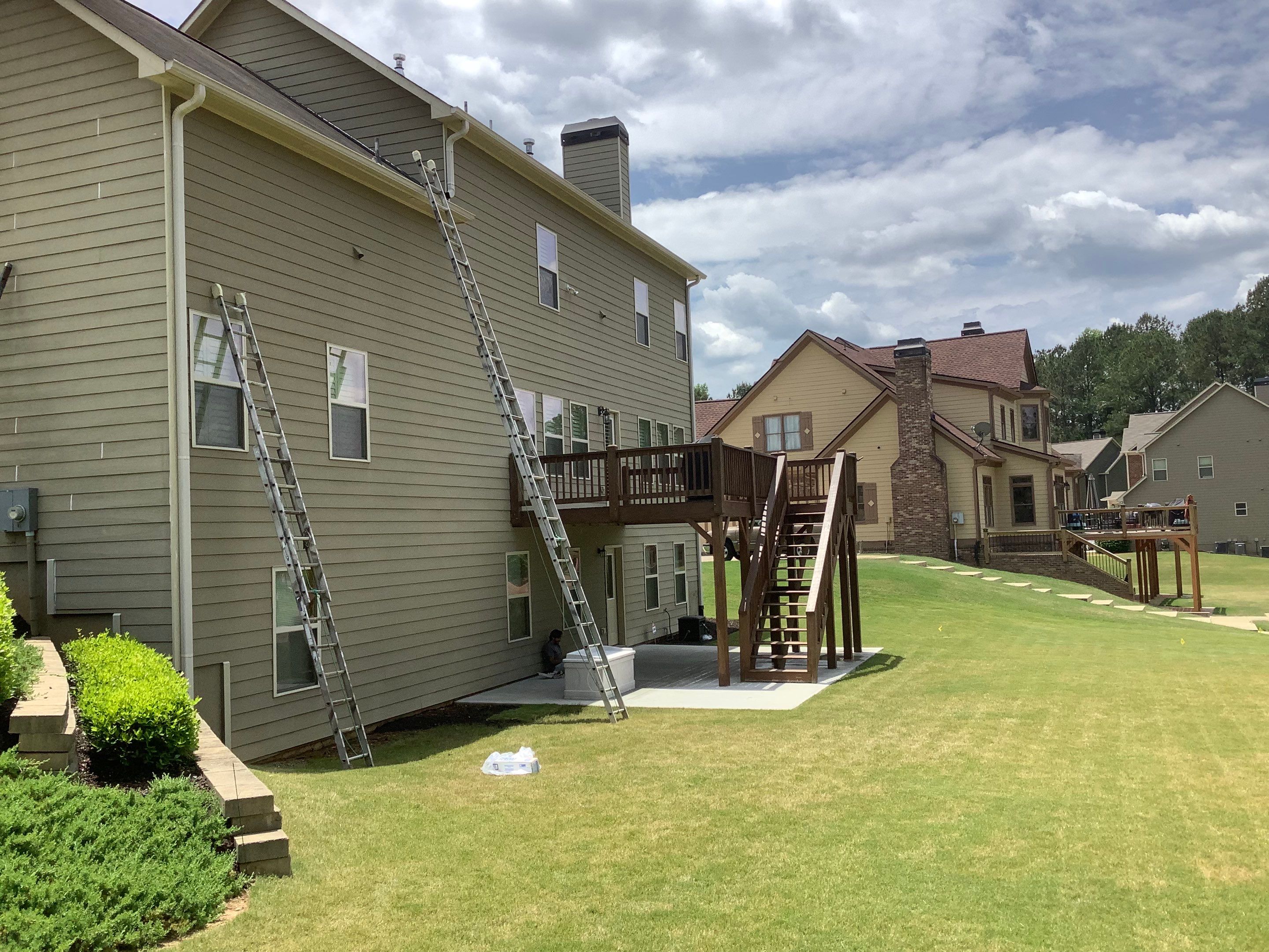 Full Exterior Painting and Siding Refresh in Powder Springs by Swift Home Renovations