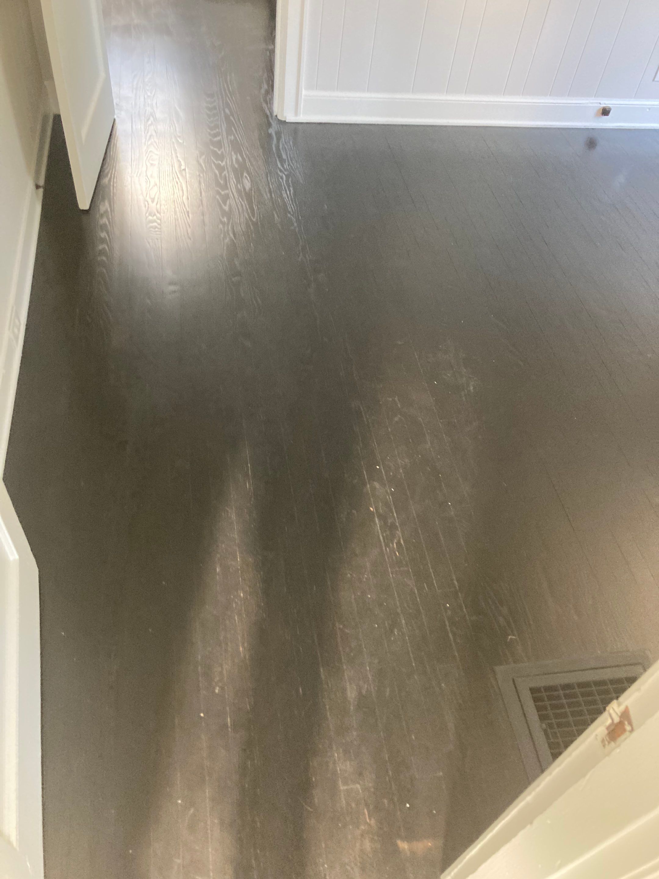 Hardwood floor refinish/restore by Footprints Floors of Nashville