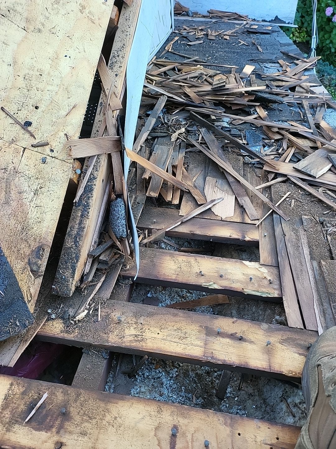 Residential Roofing Installation using Owens Corning Duration Onyx Black by A Plus Exterior