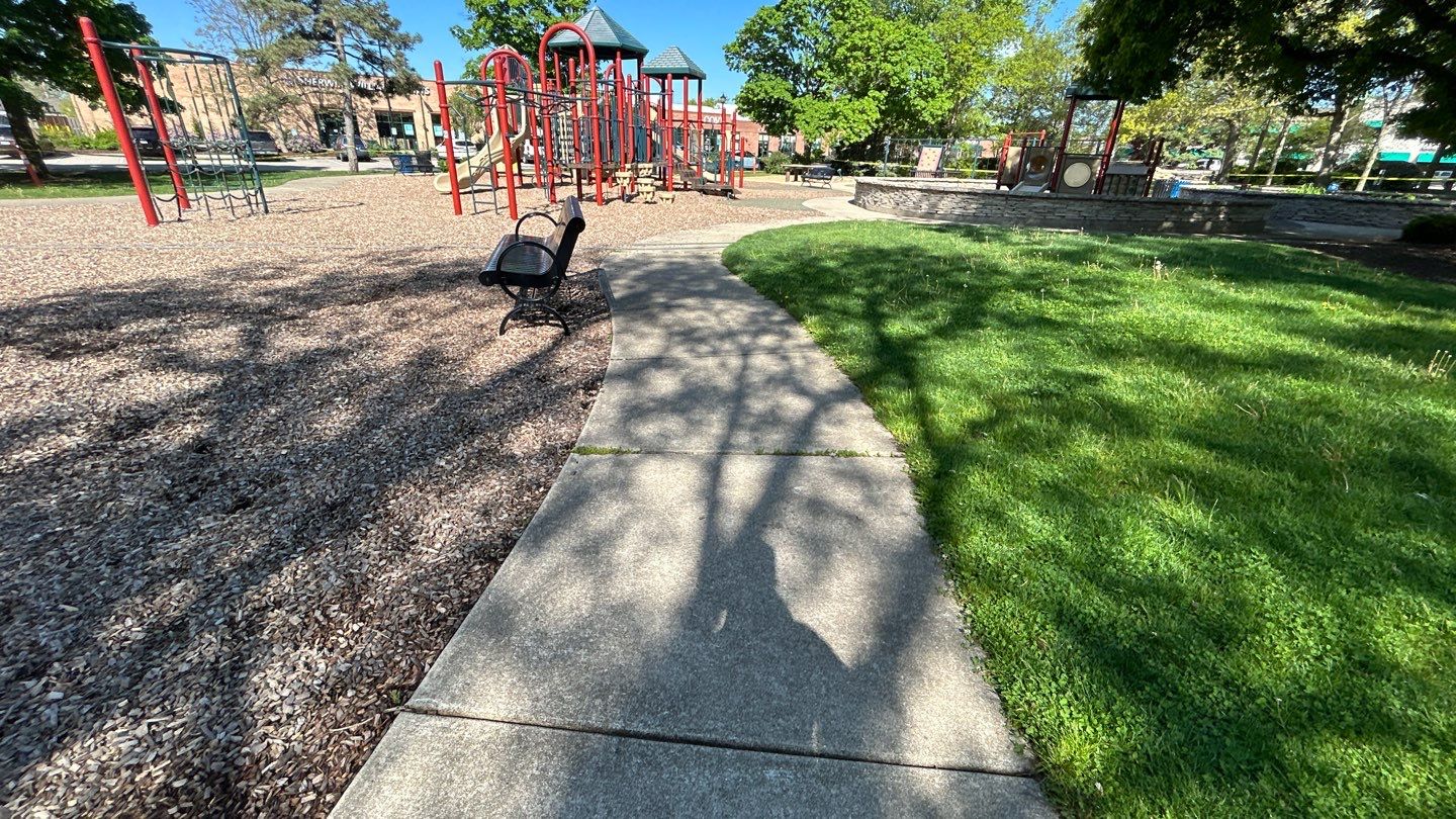 Playground cleaning by Northern Power Washing LLC.