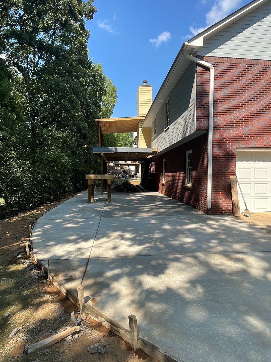 South Trace Lane - Deck Installation and Chimney Repair by Pillar and Pine