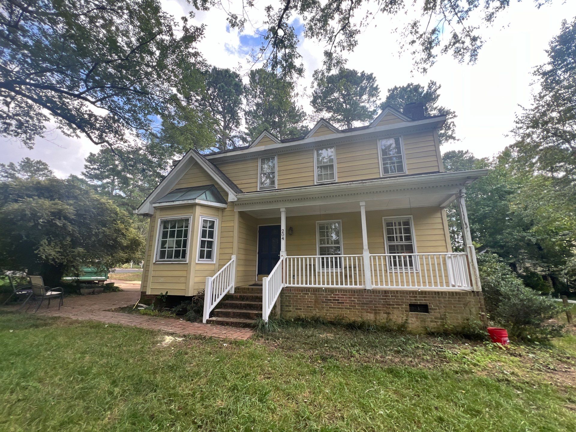 James Hardie Siding Replacement and Custom Deck Construction in Cary by The Remodeling Company