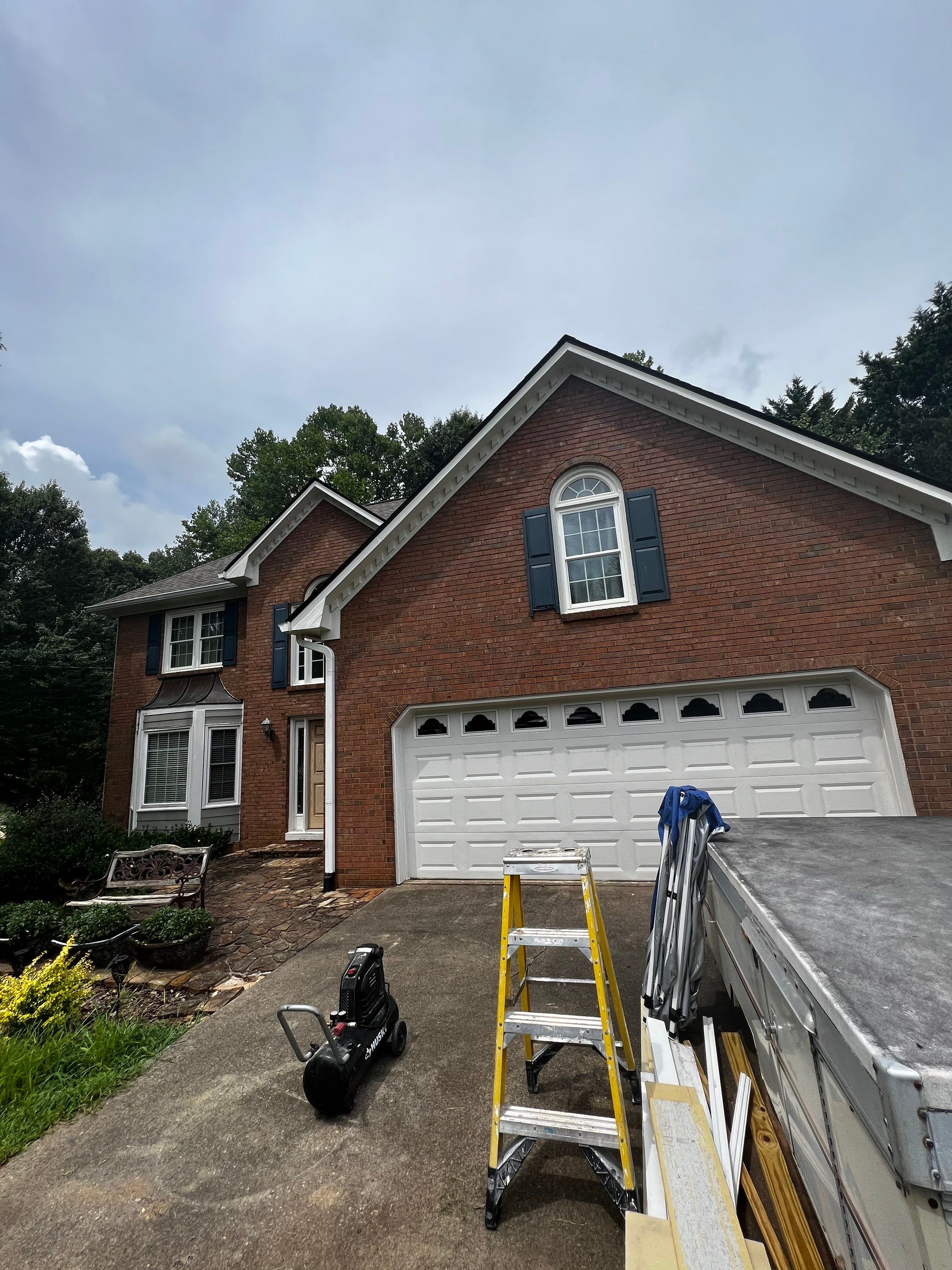 Residential Exterior Painting and Trim Refreshes in Woodstock, Georgia by Swift Home Renovations
