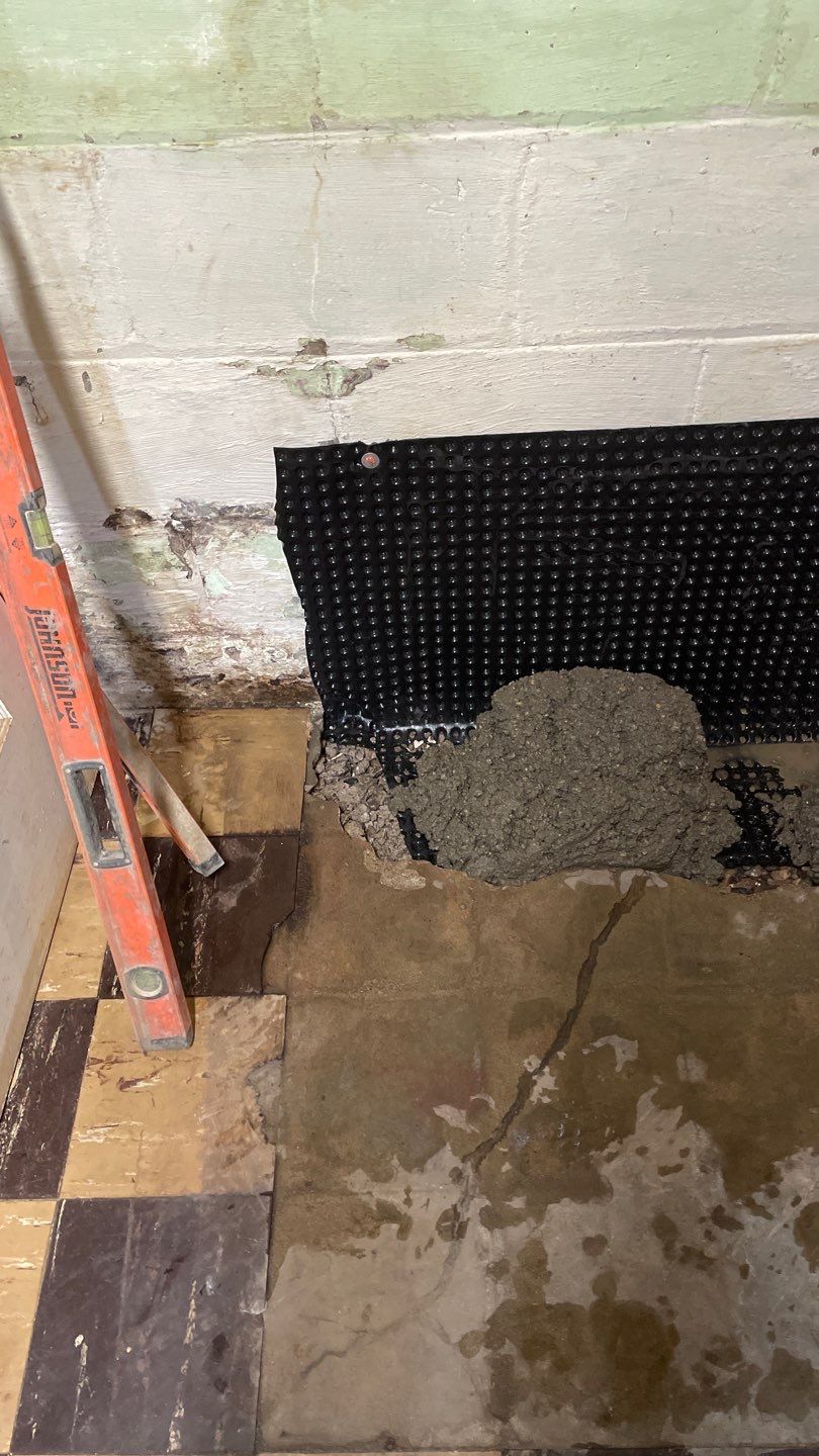 Drain Tile in Falcon Heights, MN by Waterproofing Northeast