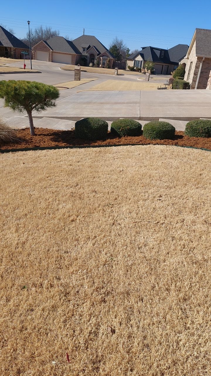 Concrete Slab , Retaining Wall , Fence, and landscape. by Clays Services Inc