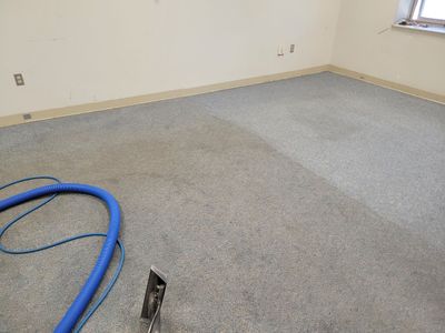 Carpet Cleaning on a Military Base