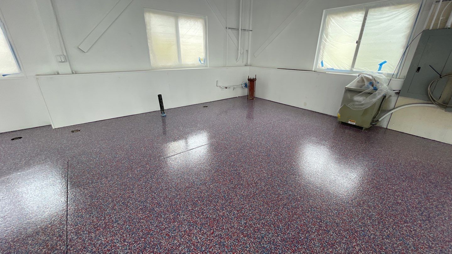 Quinn Bros Commercial TransFLOORmation by Symphony Concrete Coatings
