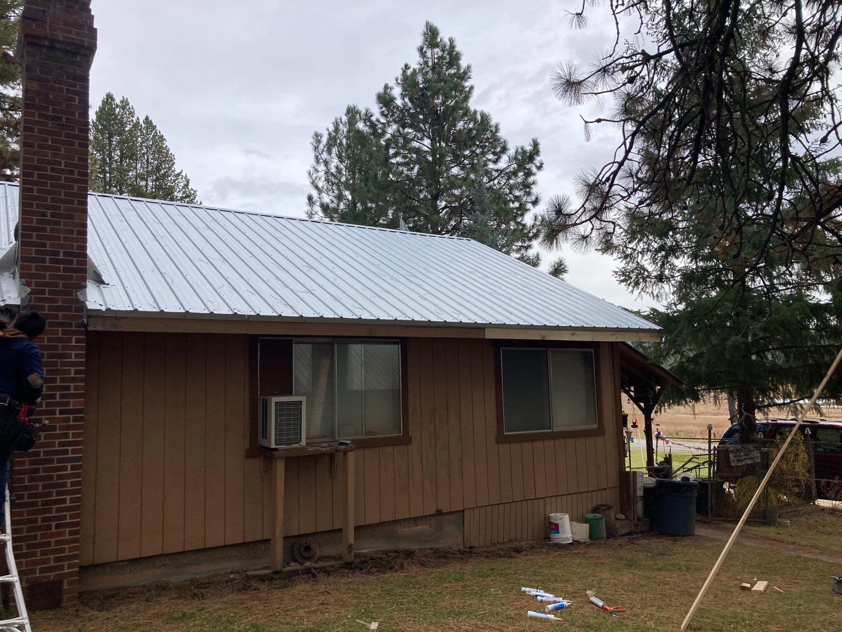 Idaho City, ID., Residential Roofing Installation using Galvanized Steel by ID Roofing LLC