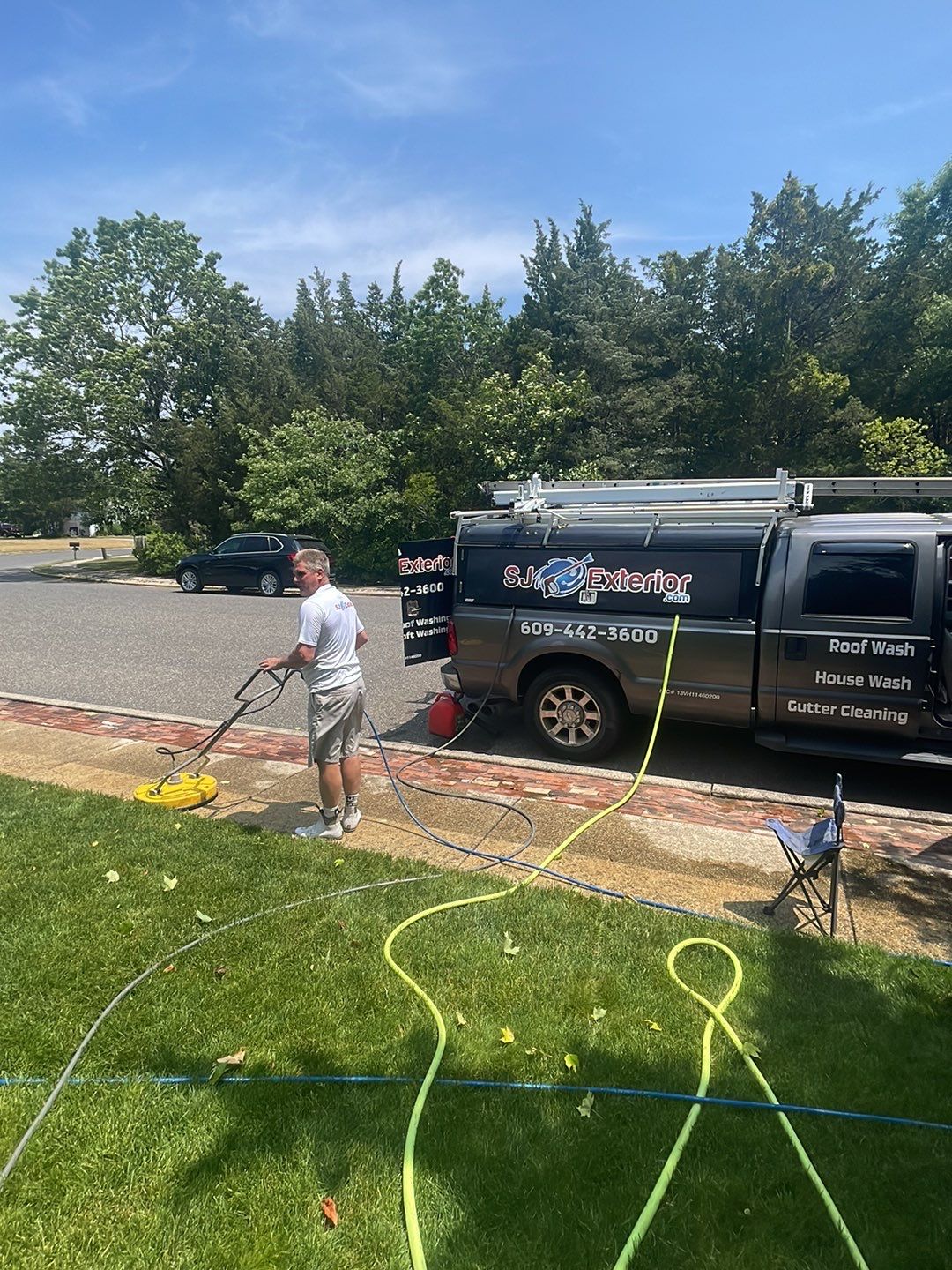 Residential Cleaning using SoftWash by SJ Exterior