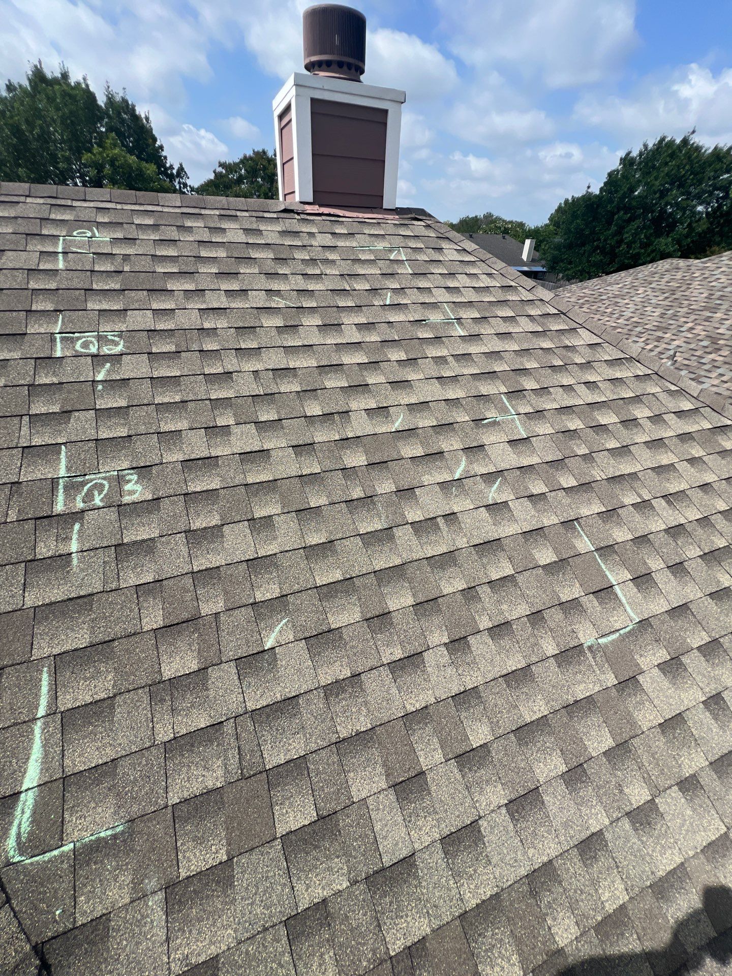 Project in Allen by Rainy Day Restoration