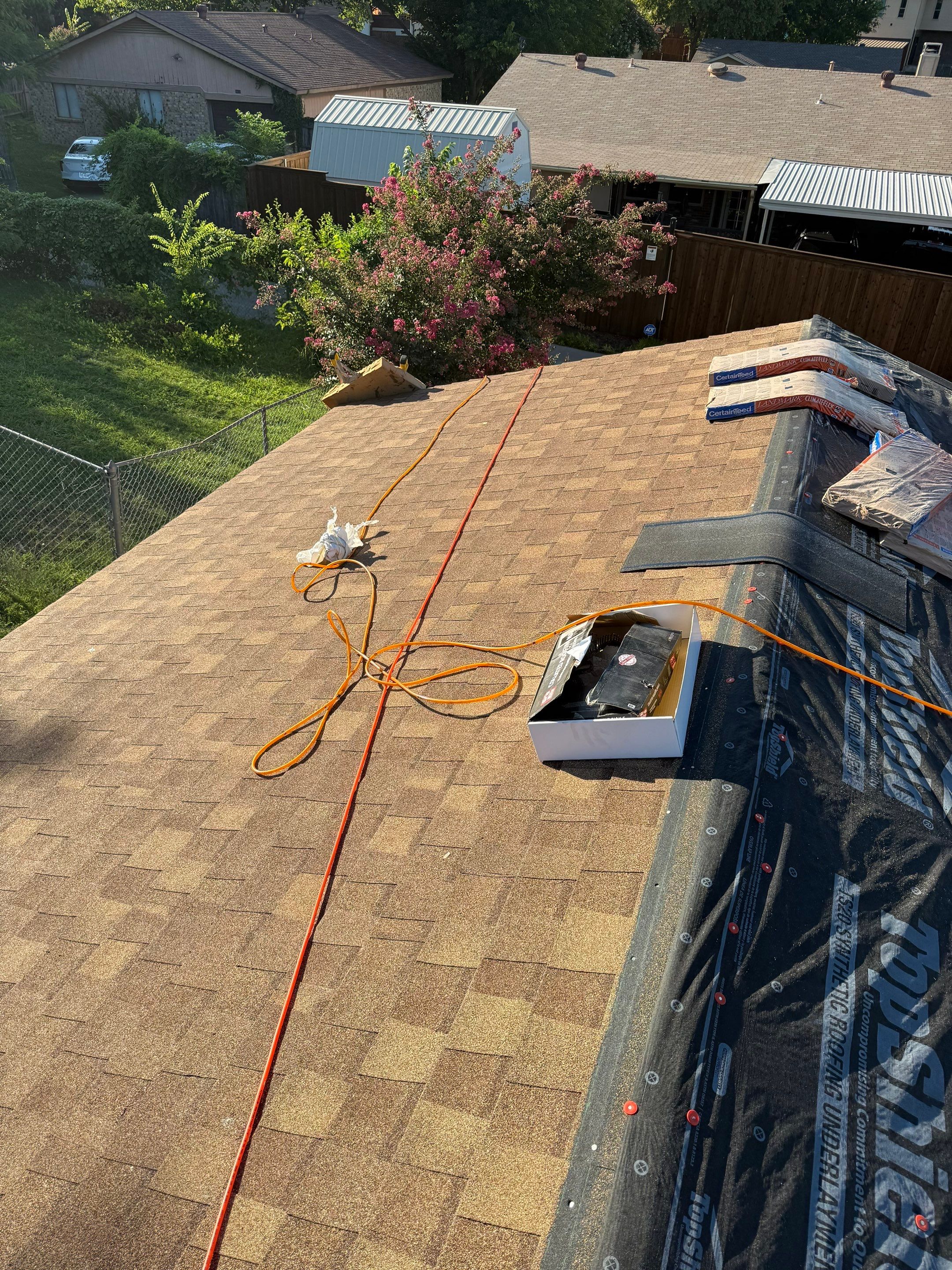 Project in Garland by Rhino Roofing and General Contracting, LLC