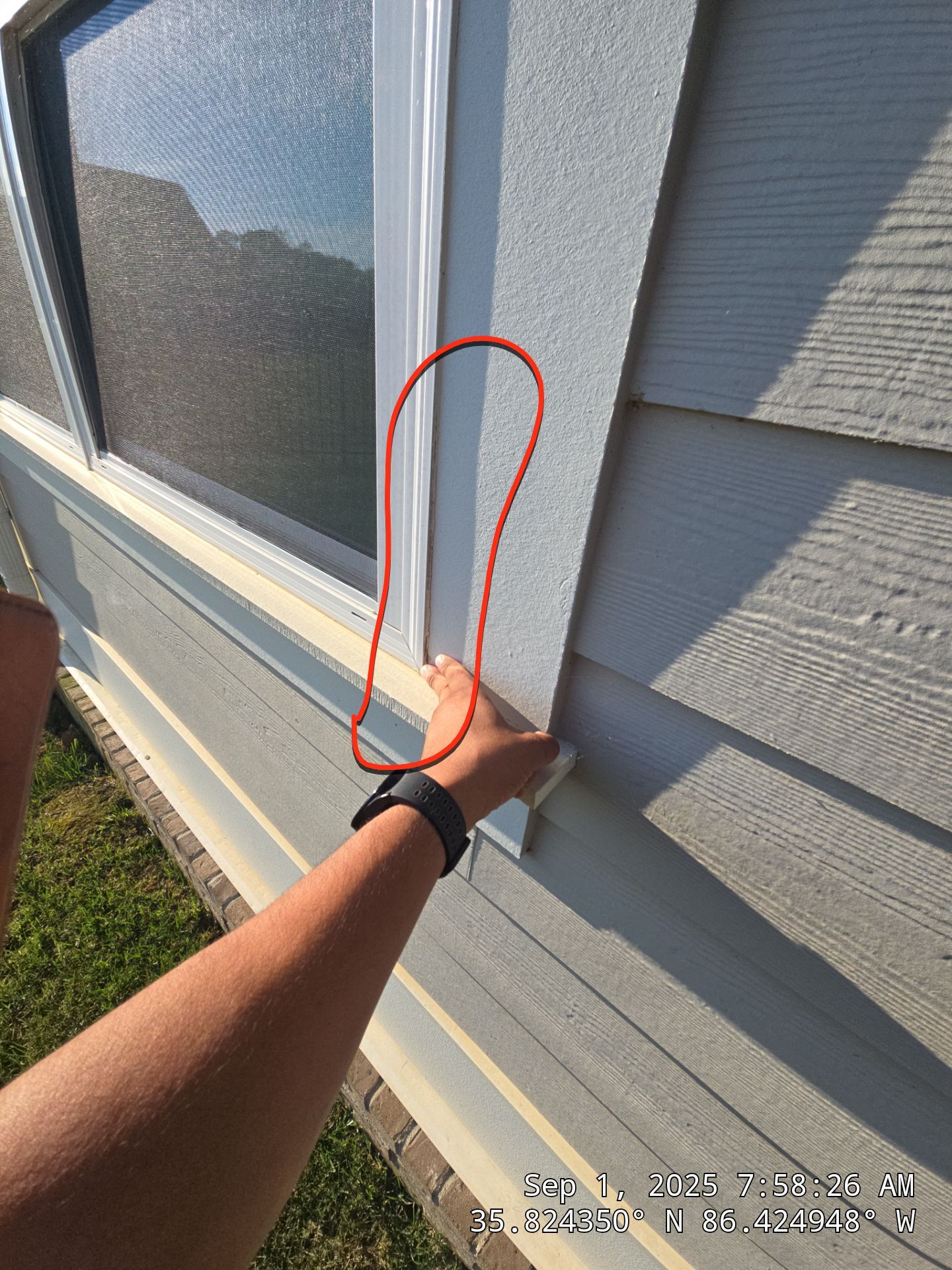 Roof/exterior inspection by ROOF REPAIR EXPERT LLC
