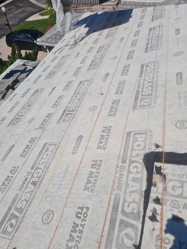 Residential Roofing Installation using Eagle Roofing Tile by BLUES BROTHERS ROOFING