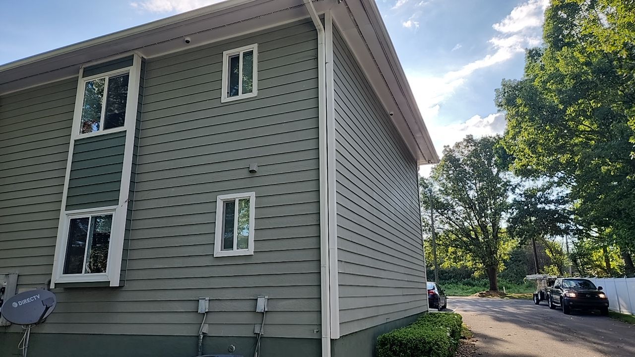 Apartment wash using cleaner by Power Wash Masters LLC