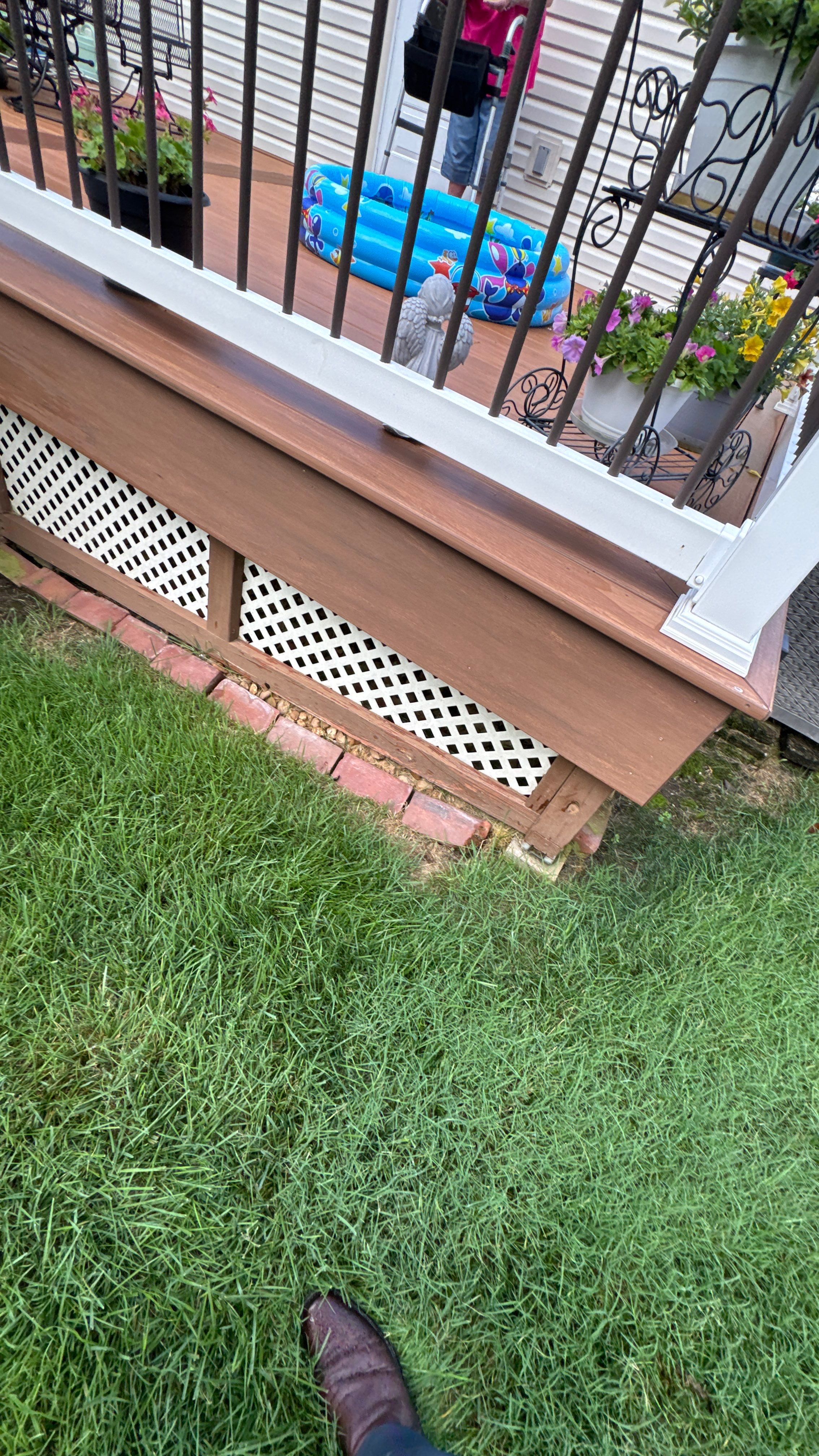 Exterior Wood Restoration & Deck Improvements by Legendary Services Company LLC.