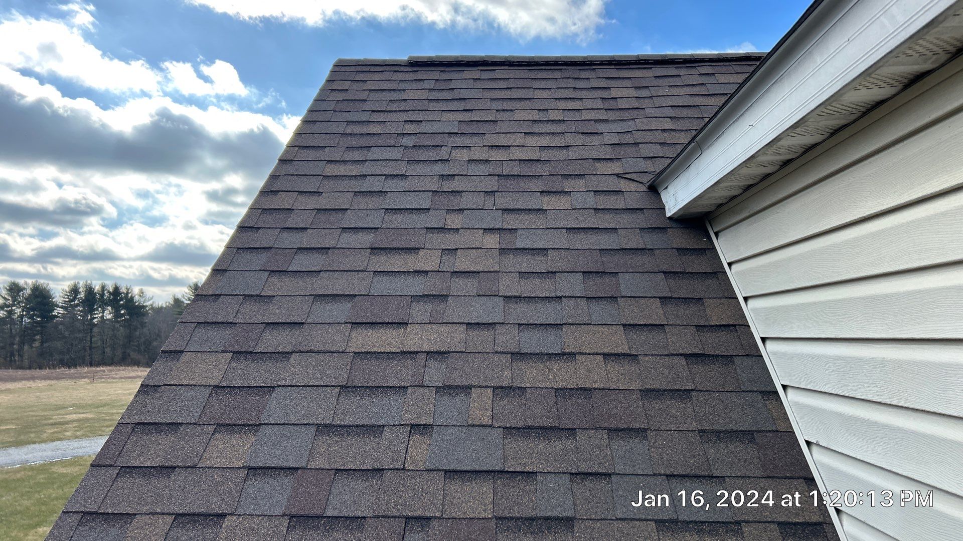 Residential Roofing Installation using Duration Series Shingles - Teak by RoofX 