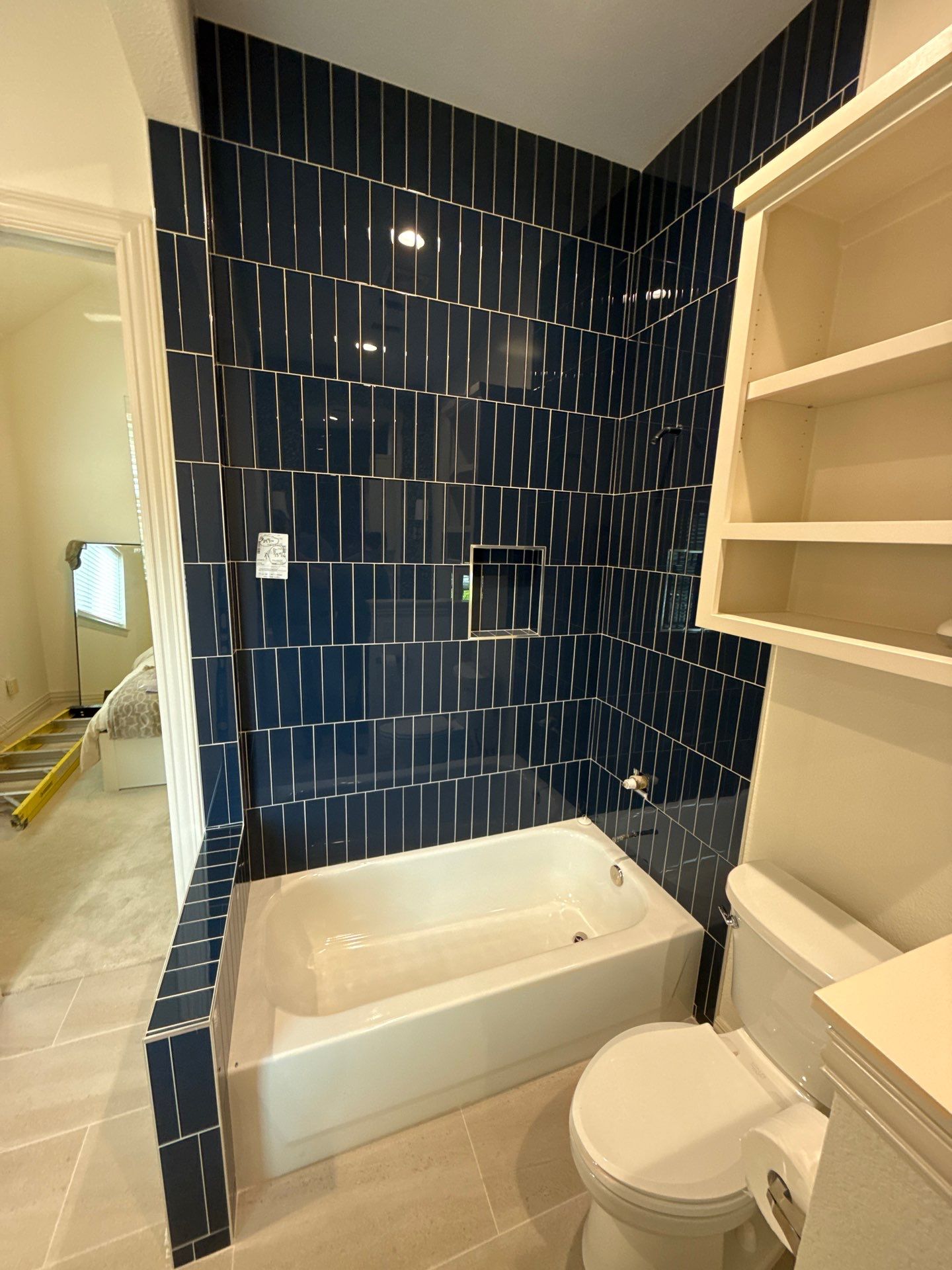 Frameless Shower Panel  by Richardson Glass & Mirror