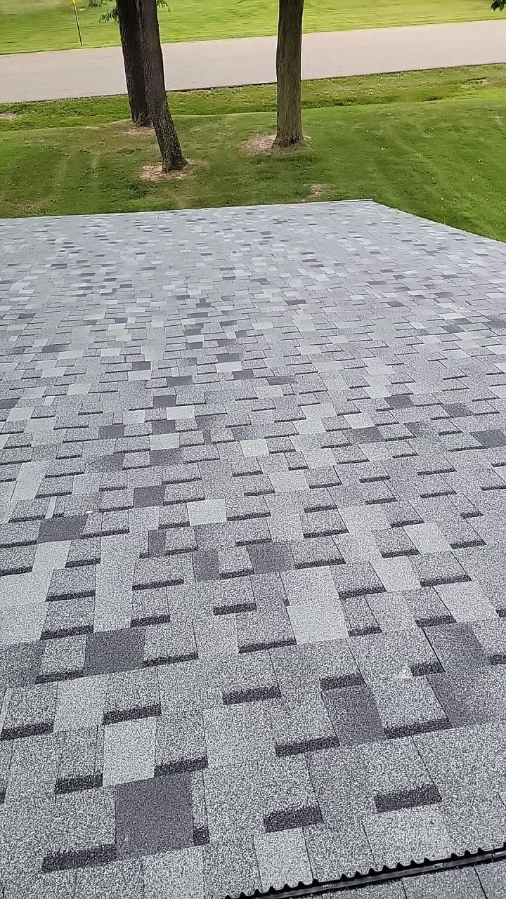 Atlas Pinnacle Pristine Scotchgard: Hearthstone Drip Edge: Black by Eagle Eye Roofing