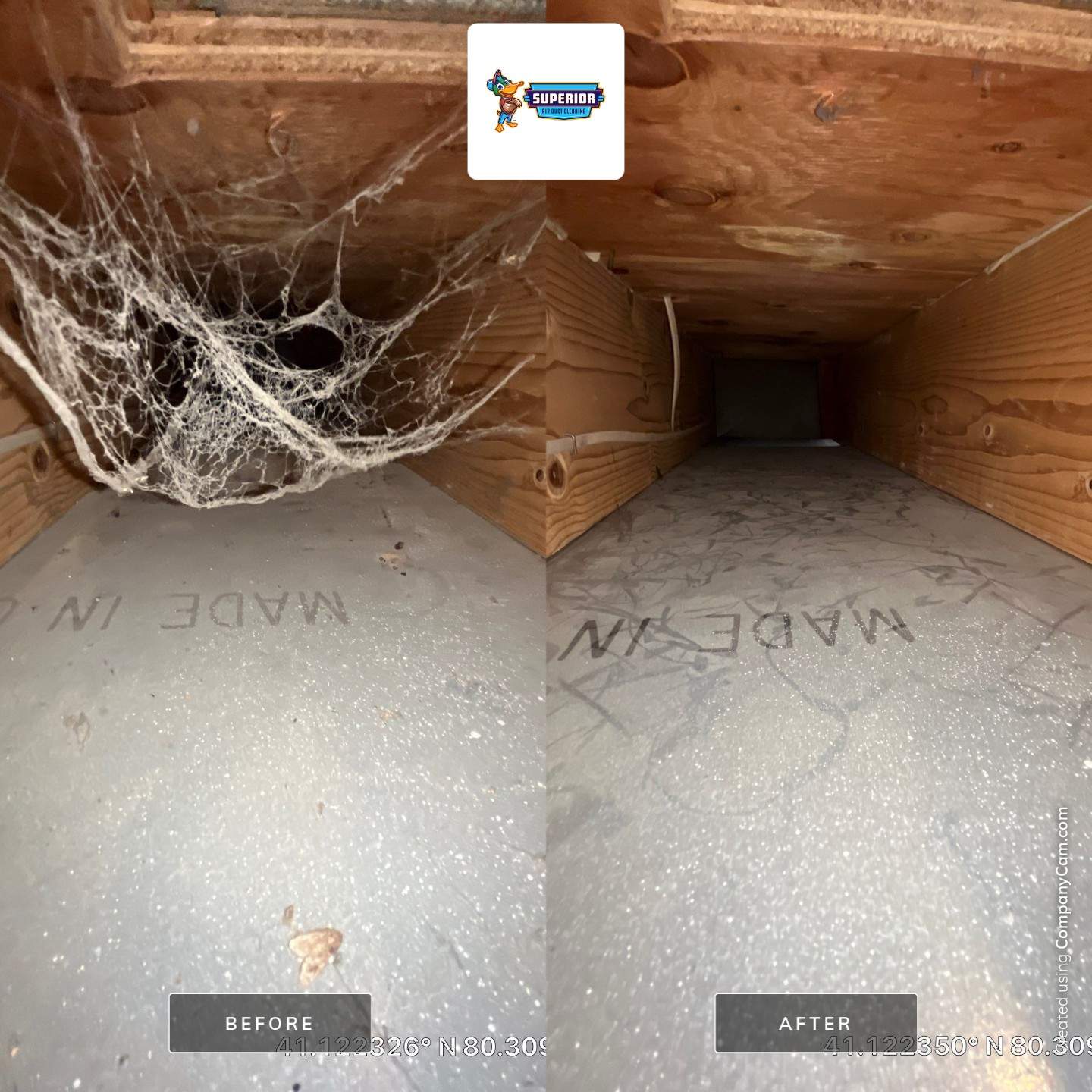 Air Duct Cleaning With a Vacuum Truck in New Wilmington, PA by Superior Air Duct Cleaning