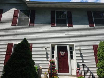 Gutter Cleaning in Mine Hill, NJ — Gallo Bros job photo