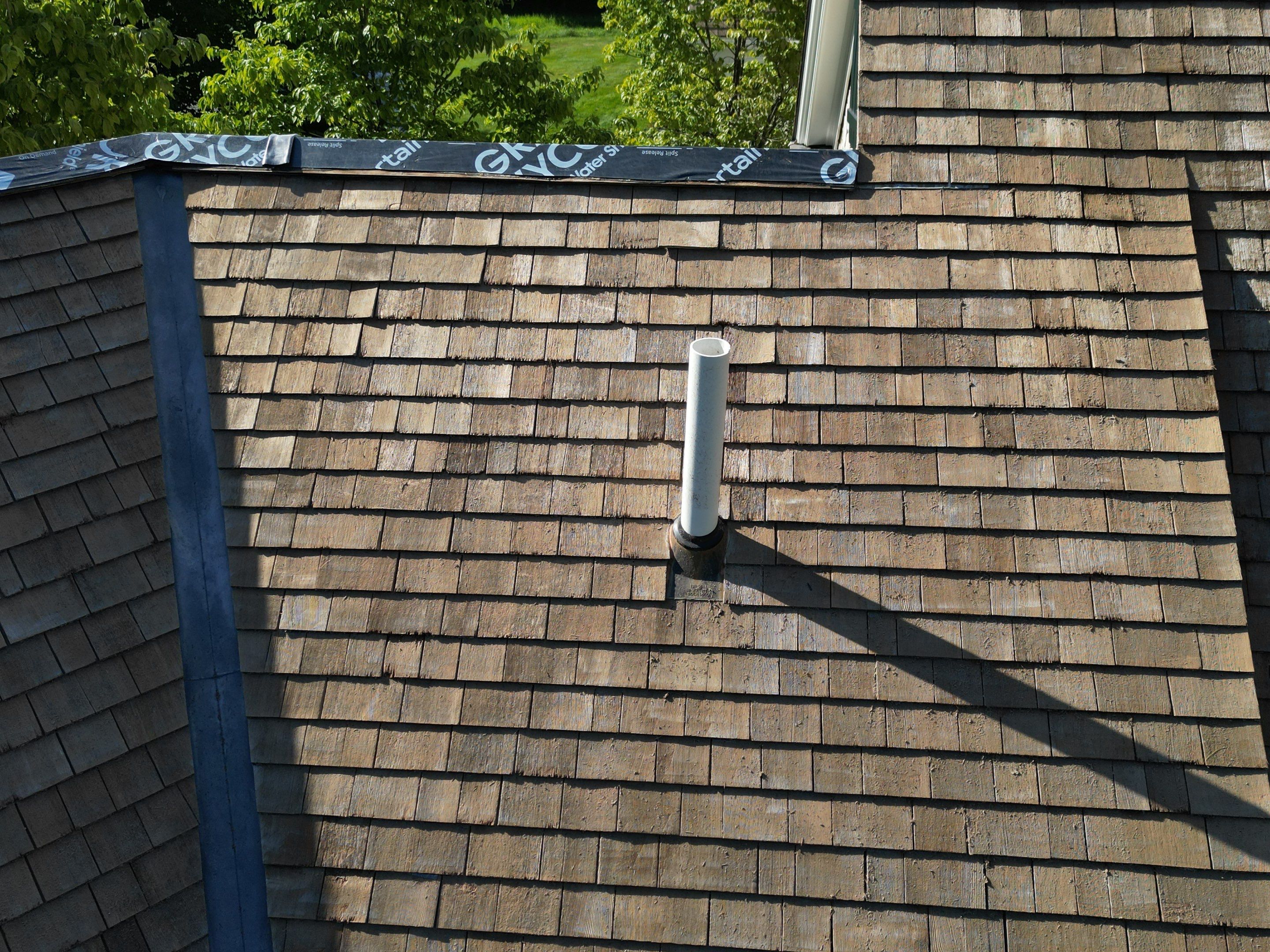 Cedar Shake Roof Restoration by Mighty Dog Roofing of Greater Middlesex County