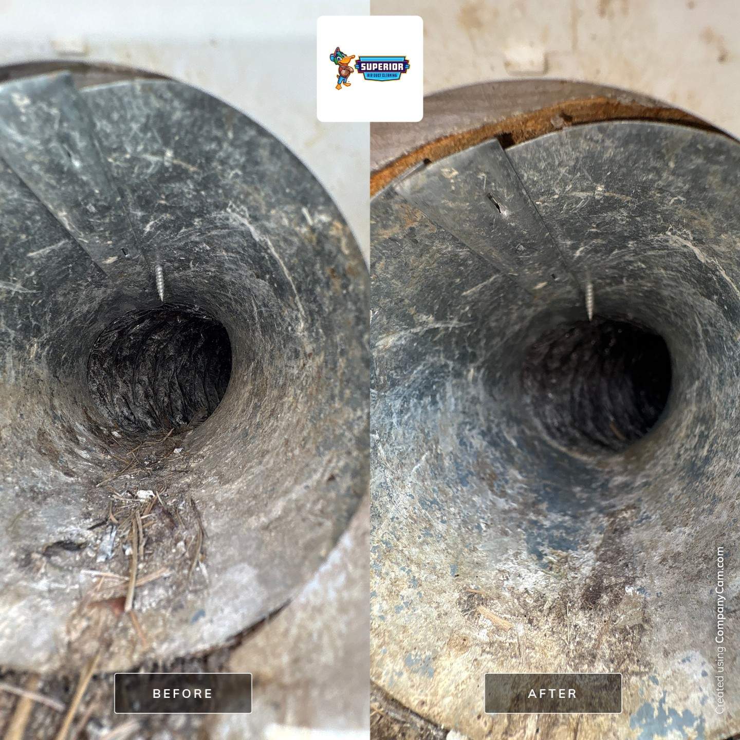 Dryer Vent Cleaning & Vent Replacement by Superior Air Duct Cleaning