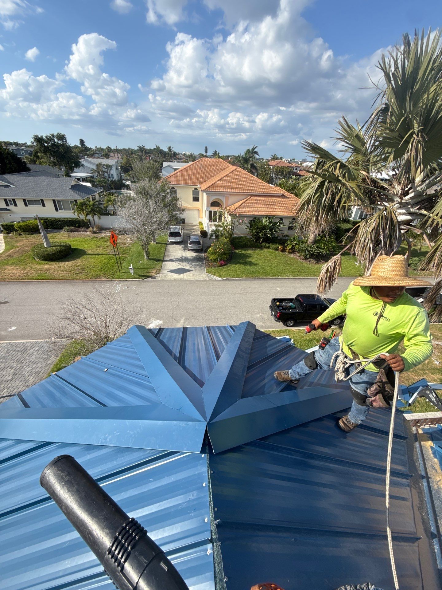 Project in St. Petersburg 33715 by Mitchell Roofing Company LLC
