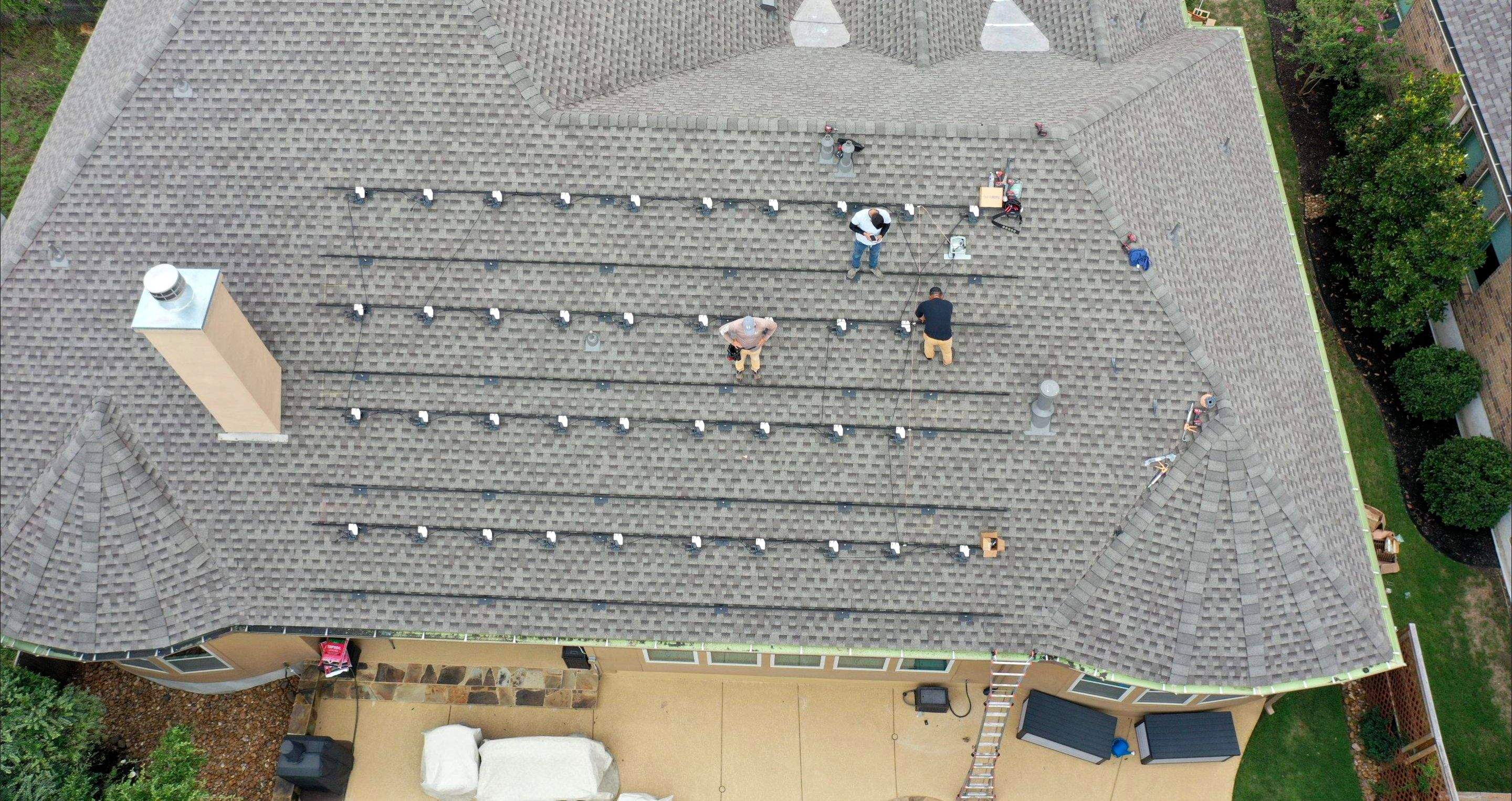 Residential Roof Replacement using GAF Timberline HDZ Architectual Shingles by Premier Roofing and Contracting