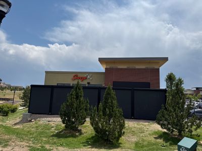 Commercial Azenco Pergola and MagnaTrack Screen Installation in Lone Tree