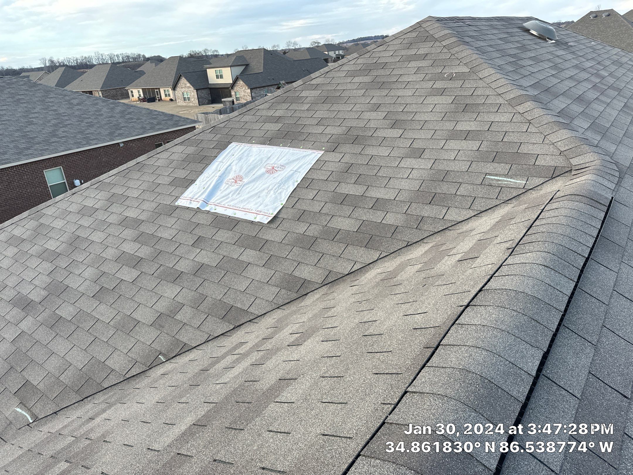 Residential Roof Replacement using IKO Cambridge - Weathered Wood by Elite Roofing LLC