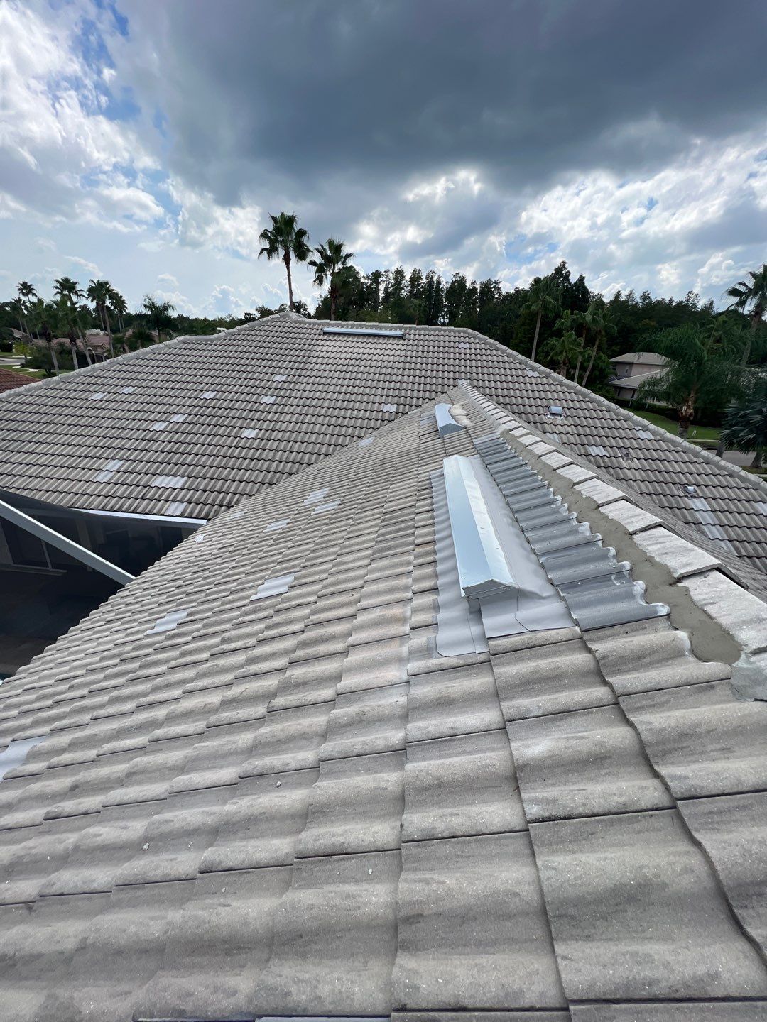 Residential Roofing Repair using Concrete Roof Tile by RoofSmith of Tampa Bay