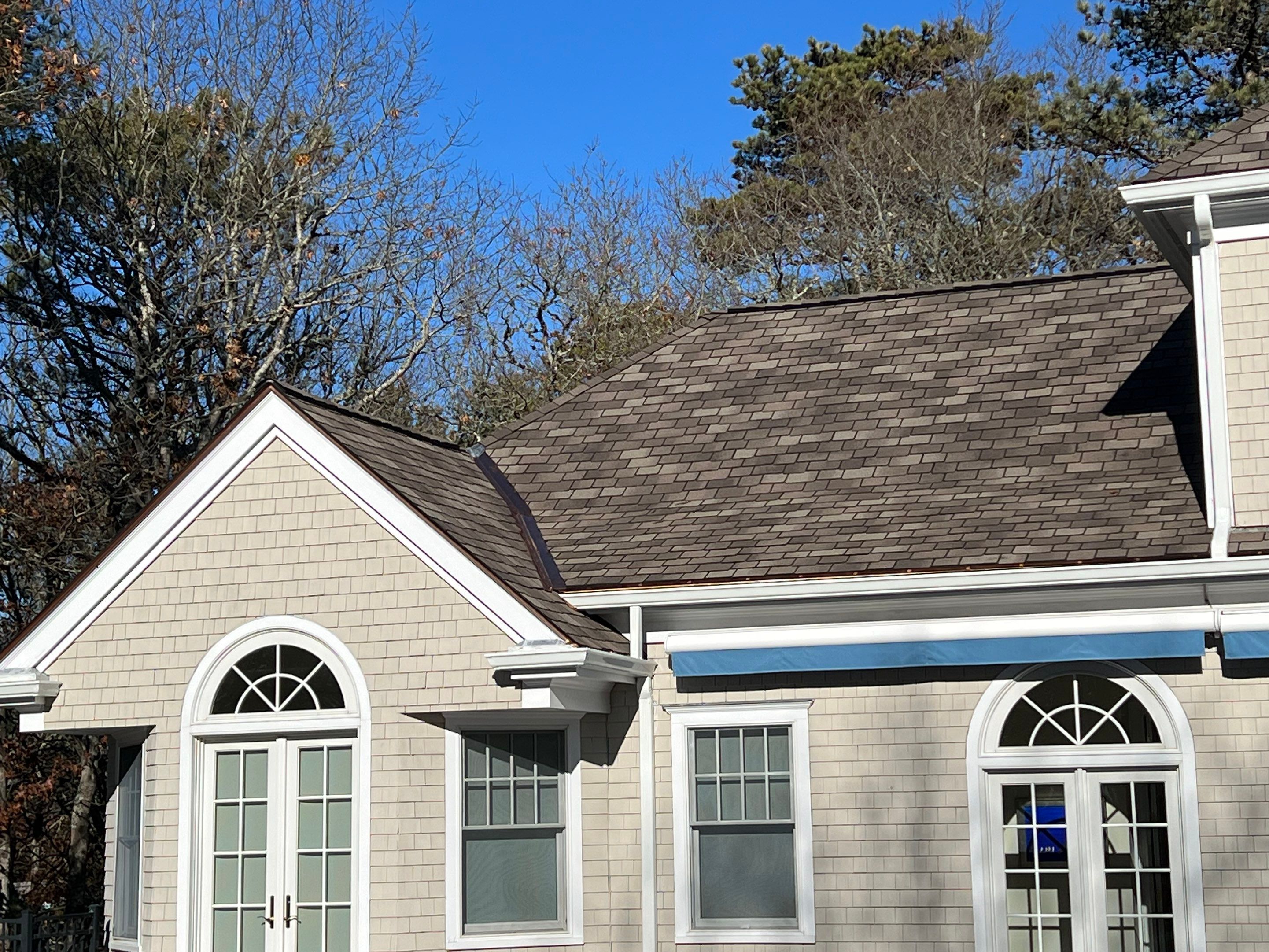Premium Cedar Shake Roof Replacement Project in Barnstable by Mighty Dog Roofing of Greater Middlesex County