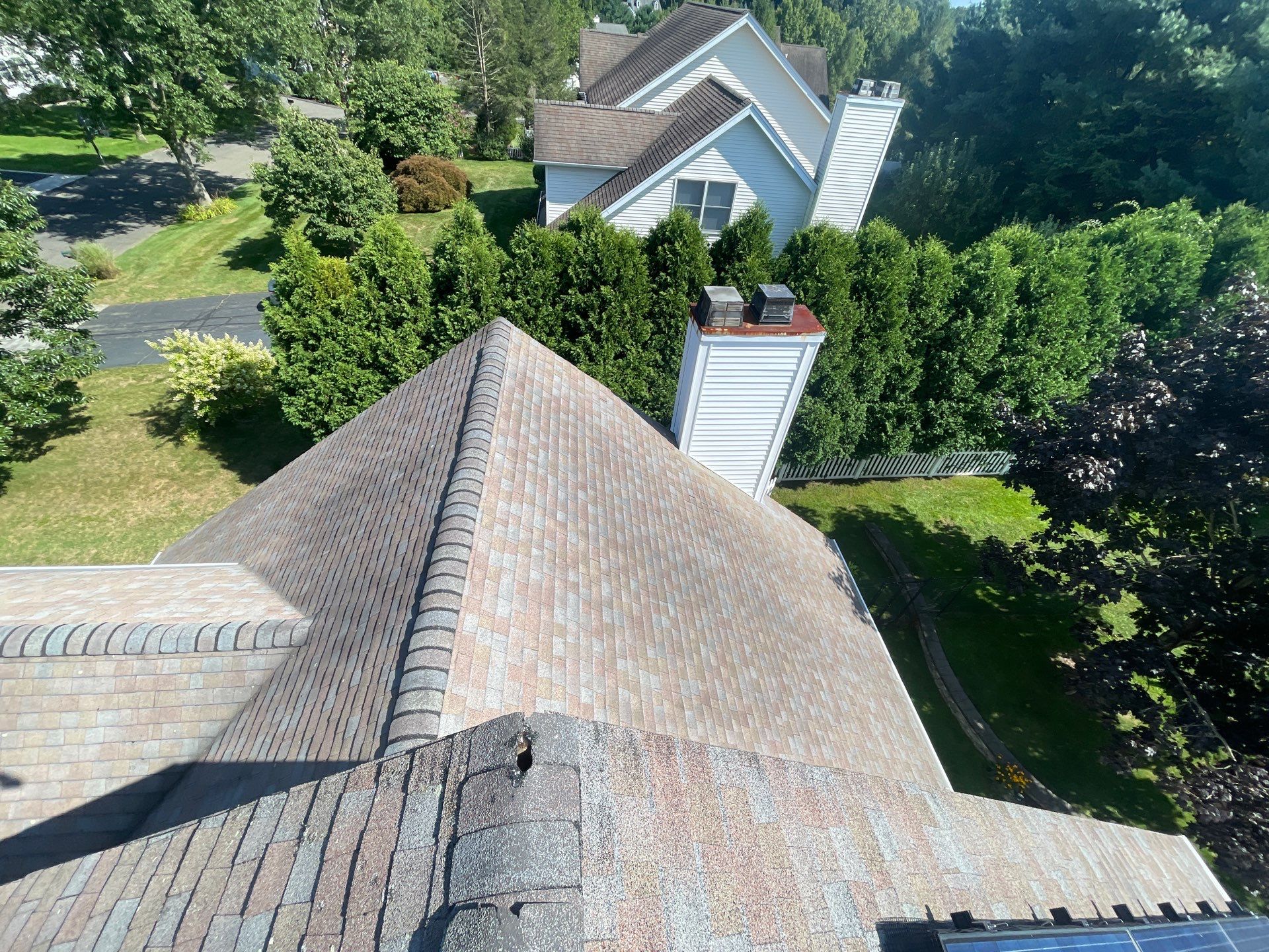 Residential Roofing Installation using Owens Corning TruDefinition Duration AR - Driftwood by A Plus Exterior