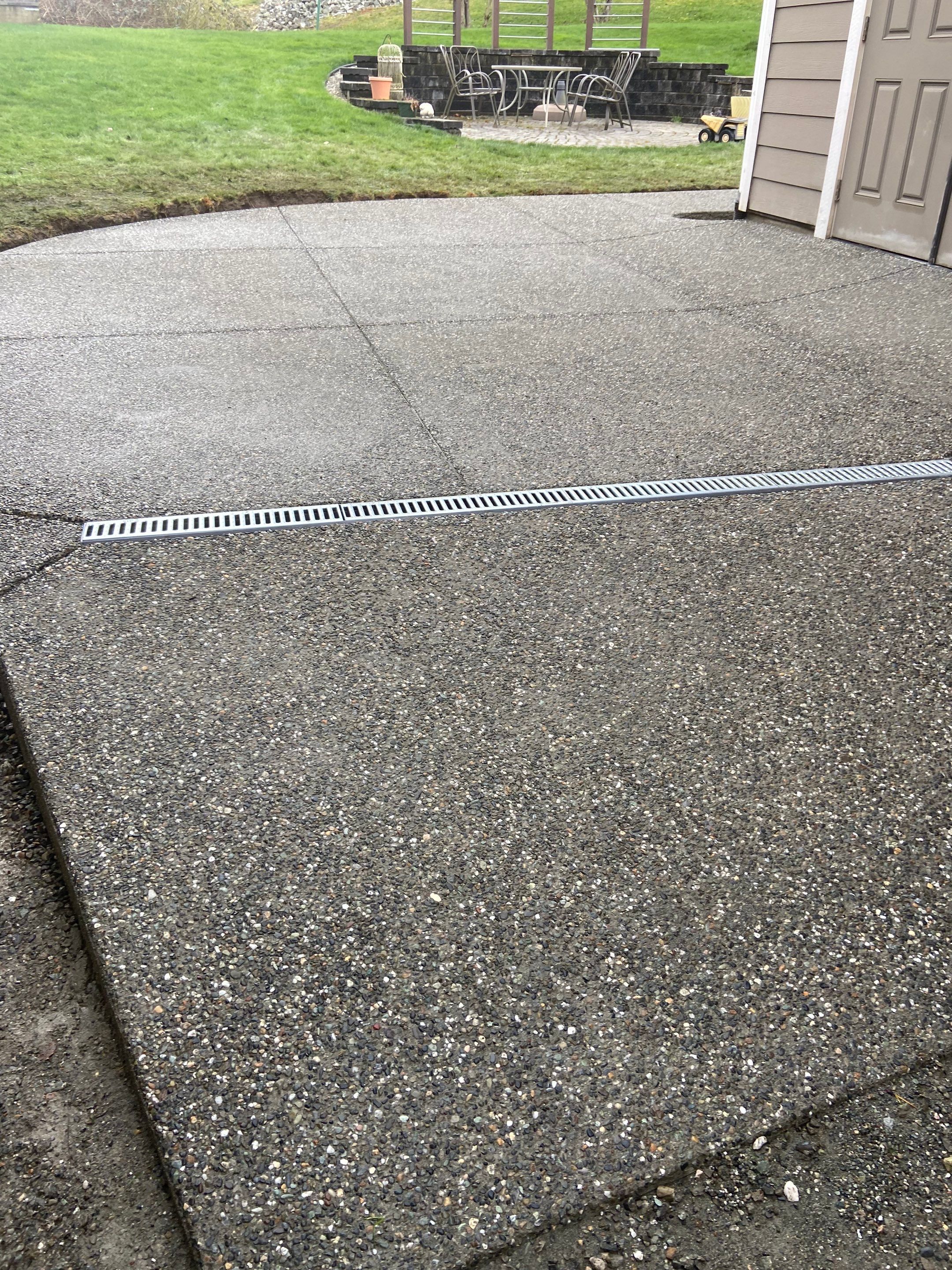 Wayne | Concrete patio & Walkway by Jireh Asphalt & Concrete Inc 