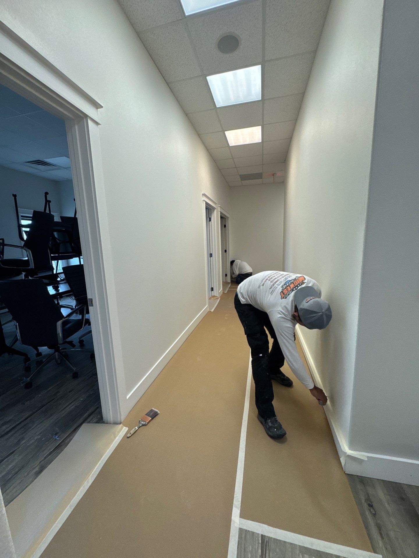 Classic Holdings – Elwell | Ankeny Commercial Interior Repaint in SW Agreeable Gray by Midwest Paint LLC