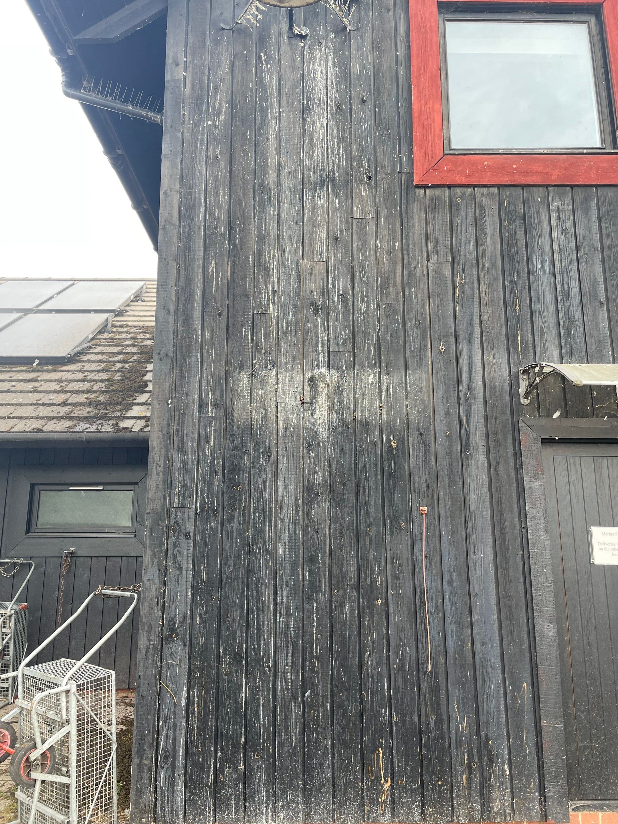 Roof And Render Clean using Honda 15lpm Low Pressure Washing Machine by Ges Exterior Cleaning ltd