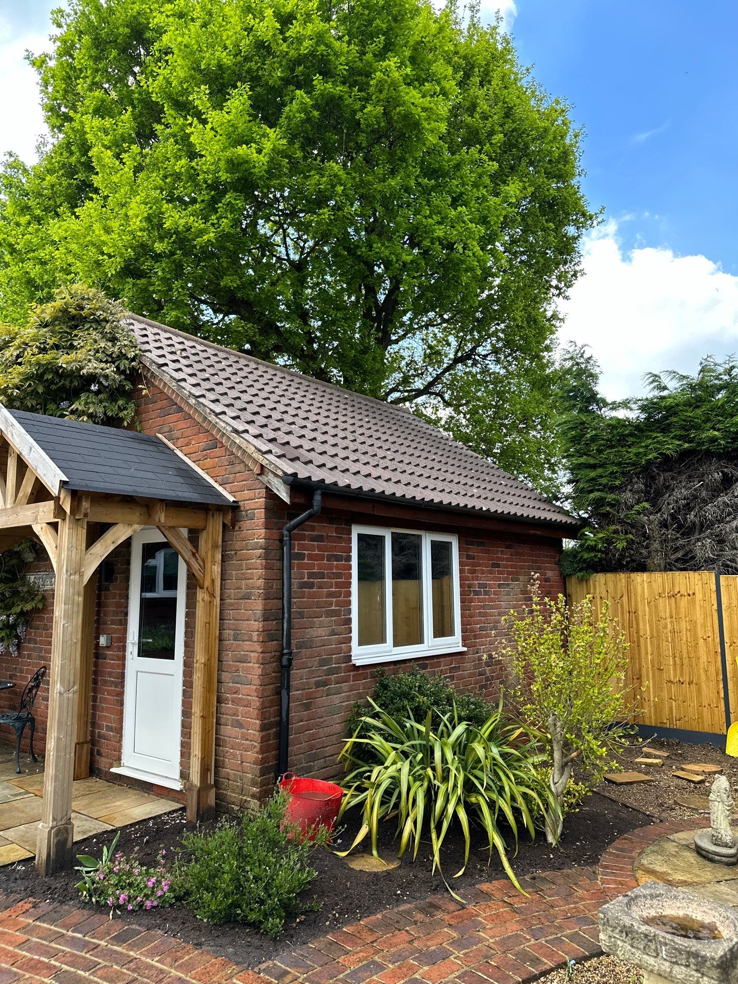 Roof Clean  - Moss Removal - Gutter Clean using Honda 15lpm Low Pressure Washing Machine by Ges Exterior Cleaning ltd