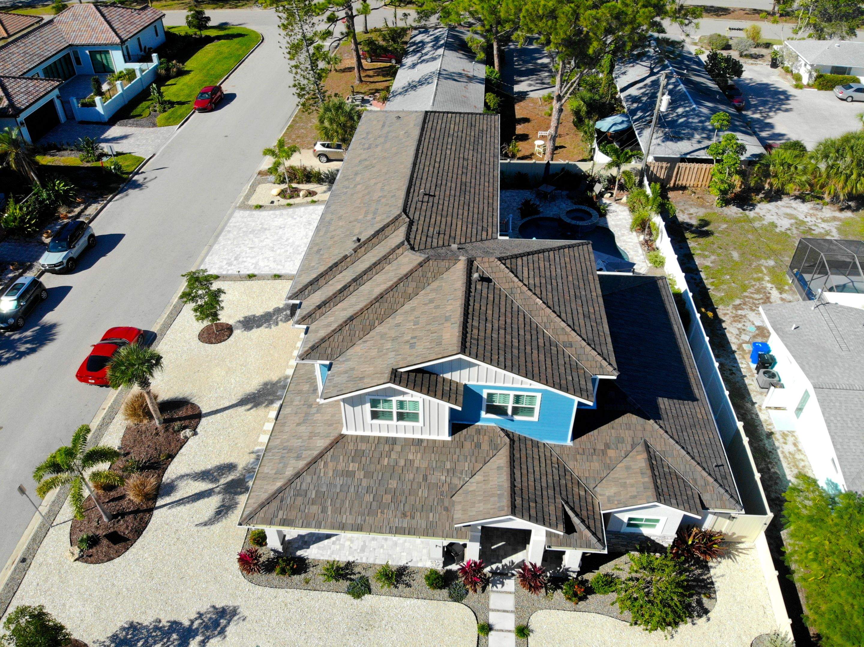 Residential Roofing Installation using Brava Shake in Venice Beach by International Roofing