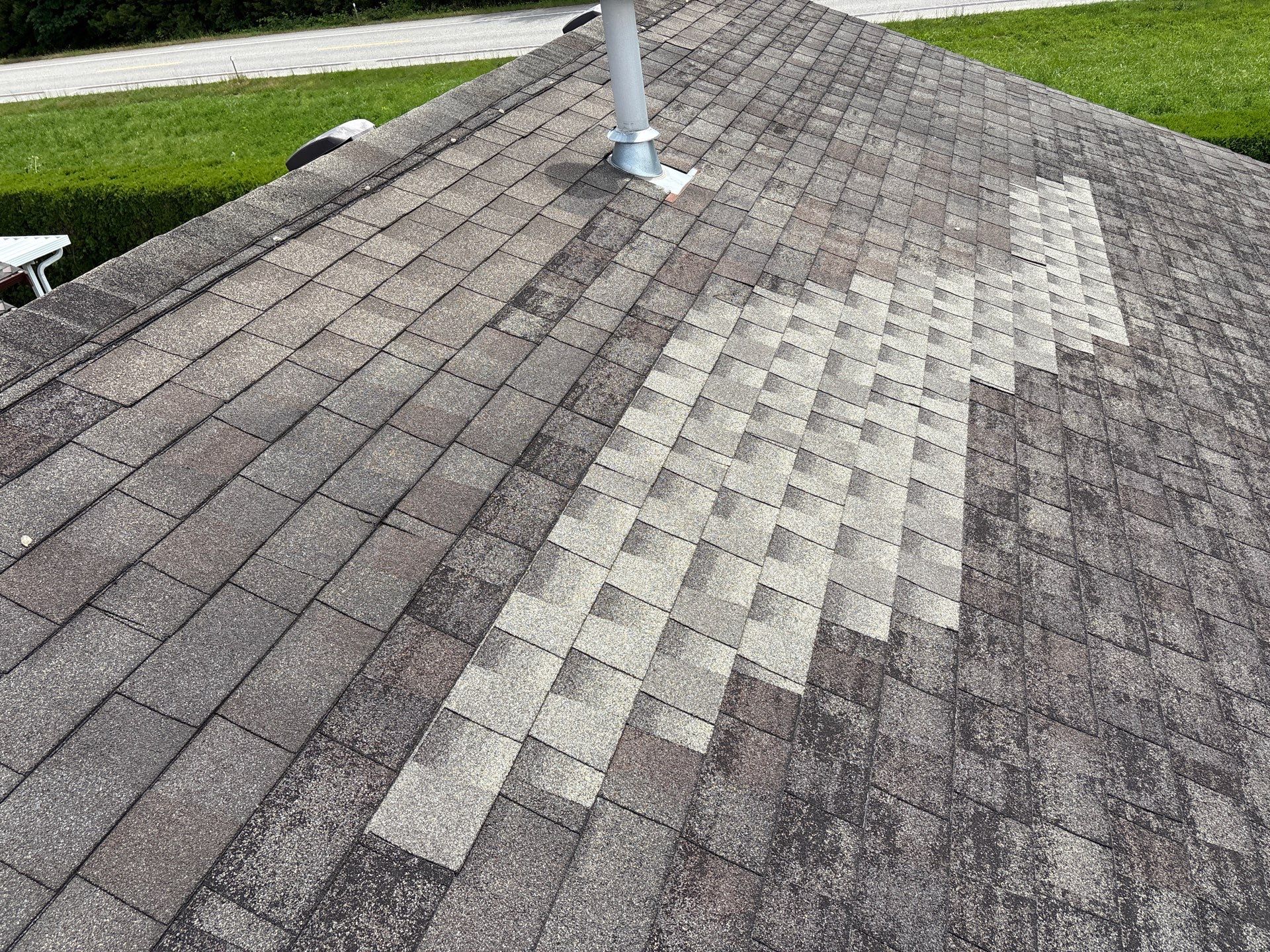 Residential Reroof Shingle - Pewter Grey by Top Notch Roofing Inc