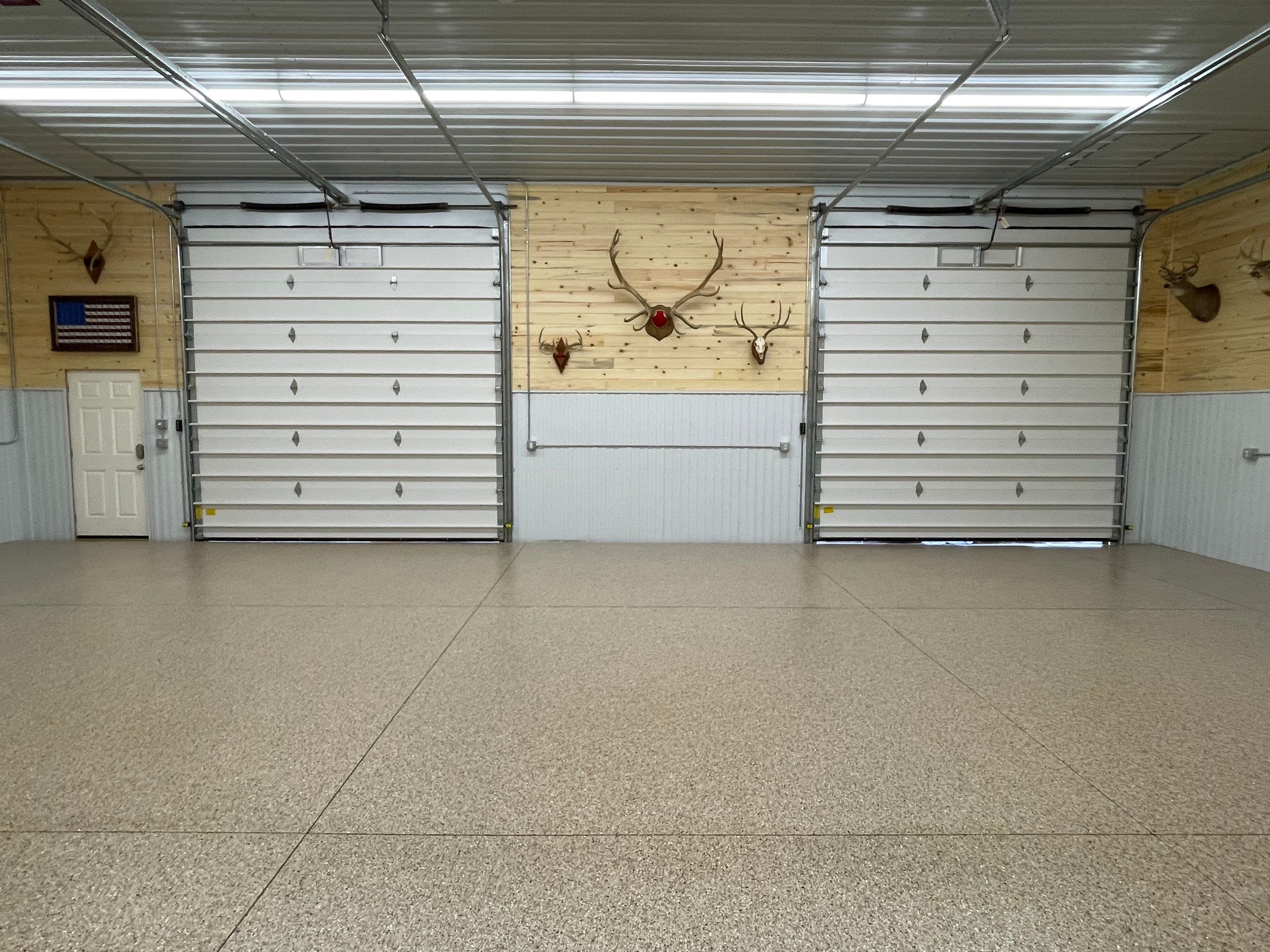 Garage using Pecan by Select Painting, Coatings & Garage Cabinets