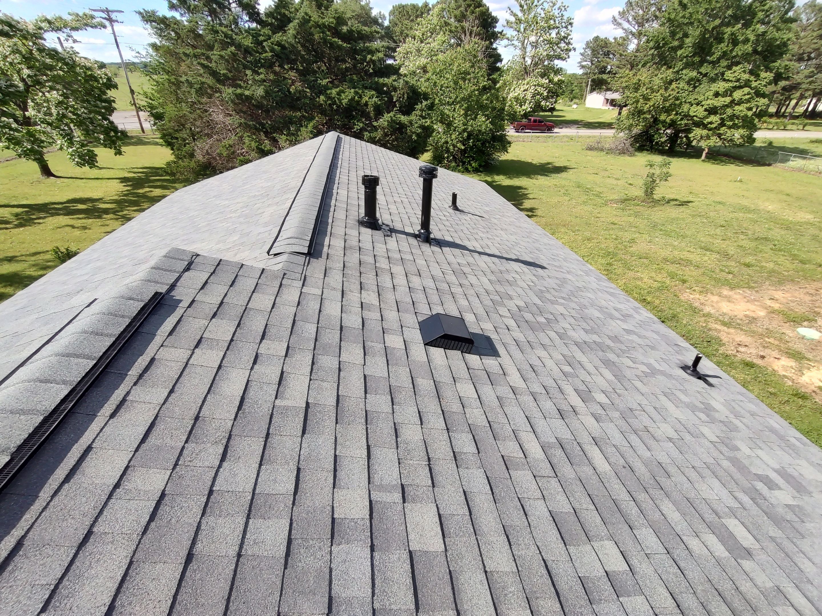 Roof replacement & Storm Door by In & Out Construction & Remodeling, LLC