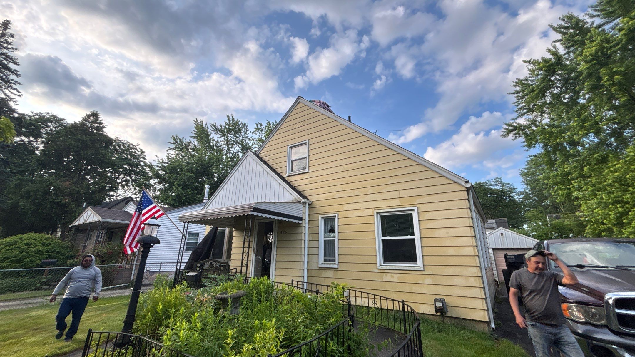 Roof Replacement using Owens Corning Storm Cloud by 180 Contractors